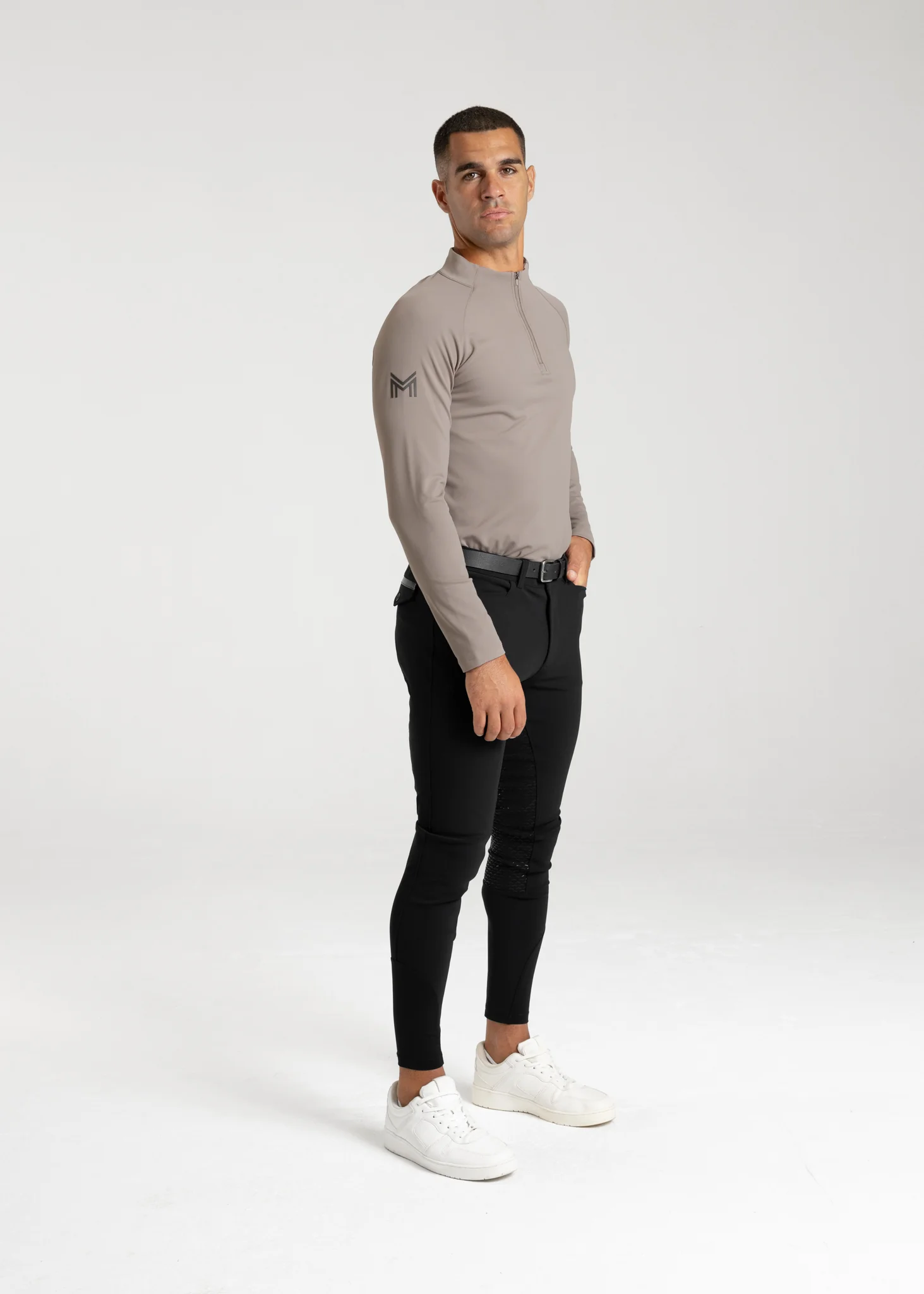 Code Long Sleeve Base Layer (Taupe) - Image 10