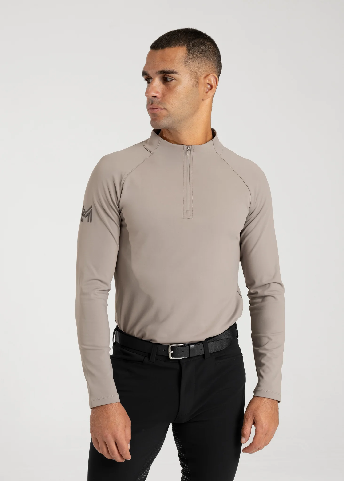Code Long Sleeve Base Layer (Taupe) - Image 5
