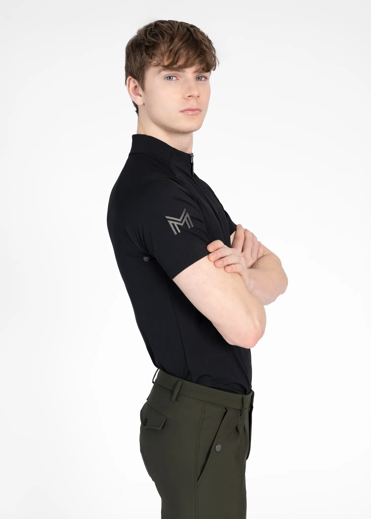 Code Short Sleeve Base Layer (Black) - Image 4