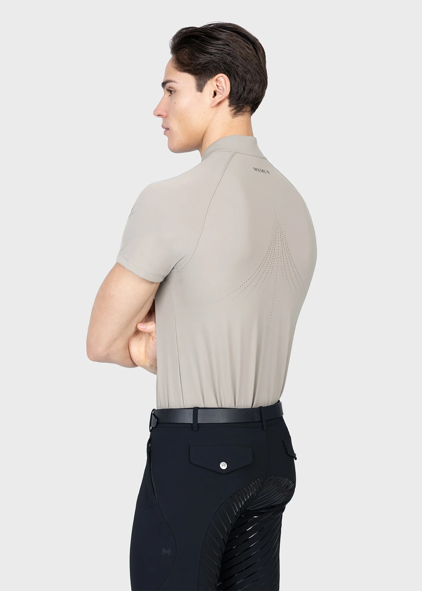 Code Short Sleeve Base Layer (Soft Taupe) - Image 3