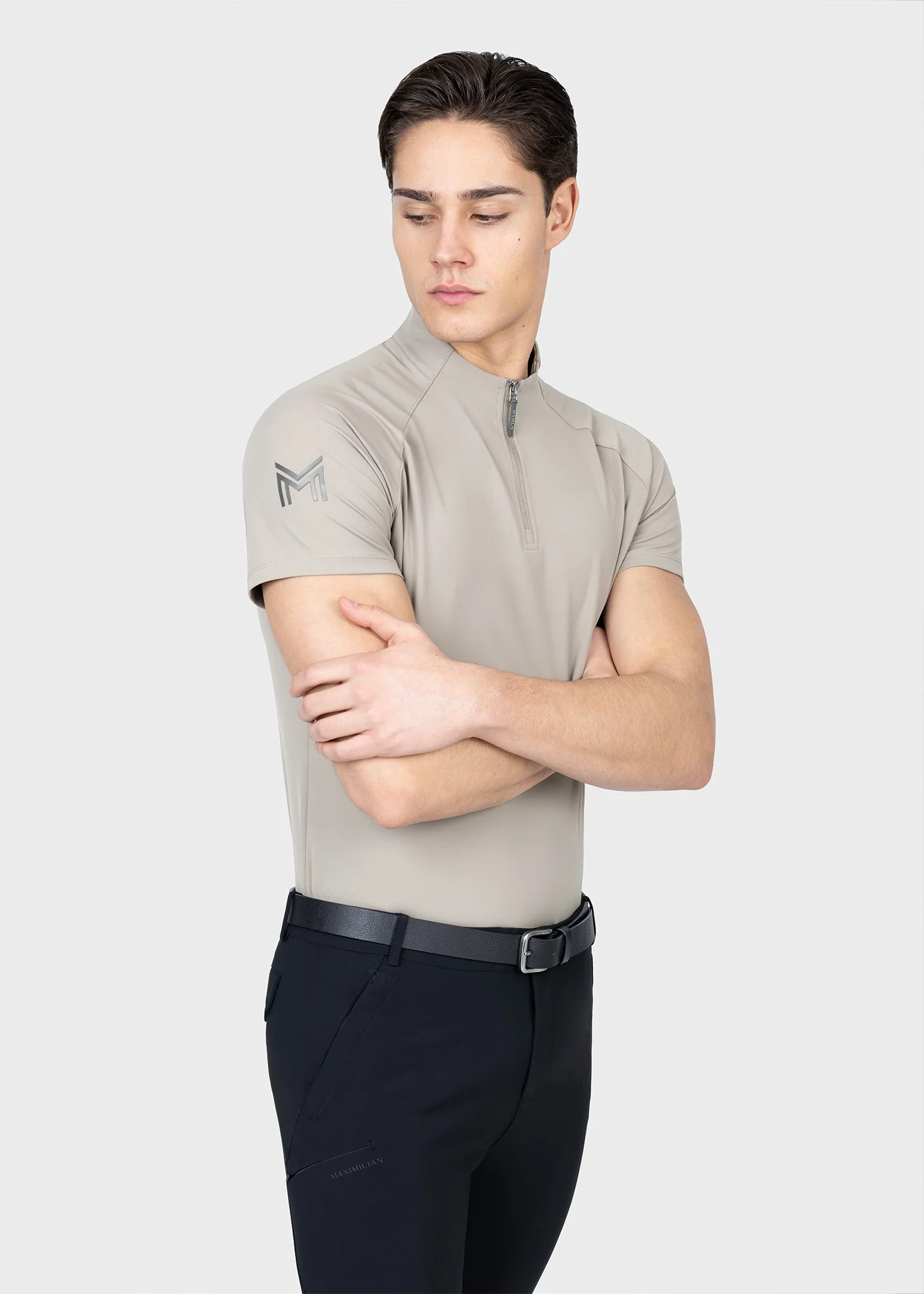 Code Short Sleeve Base Layer (Soft Taupe) - Image 4