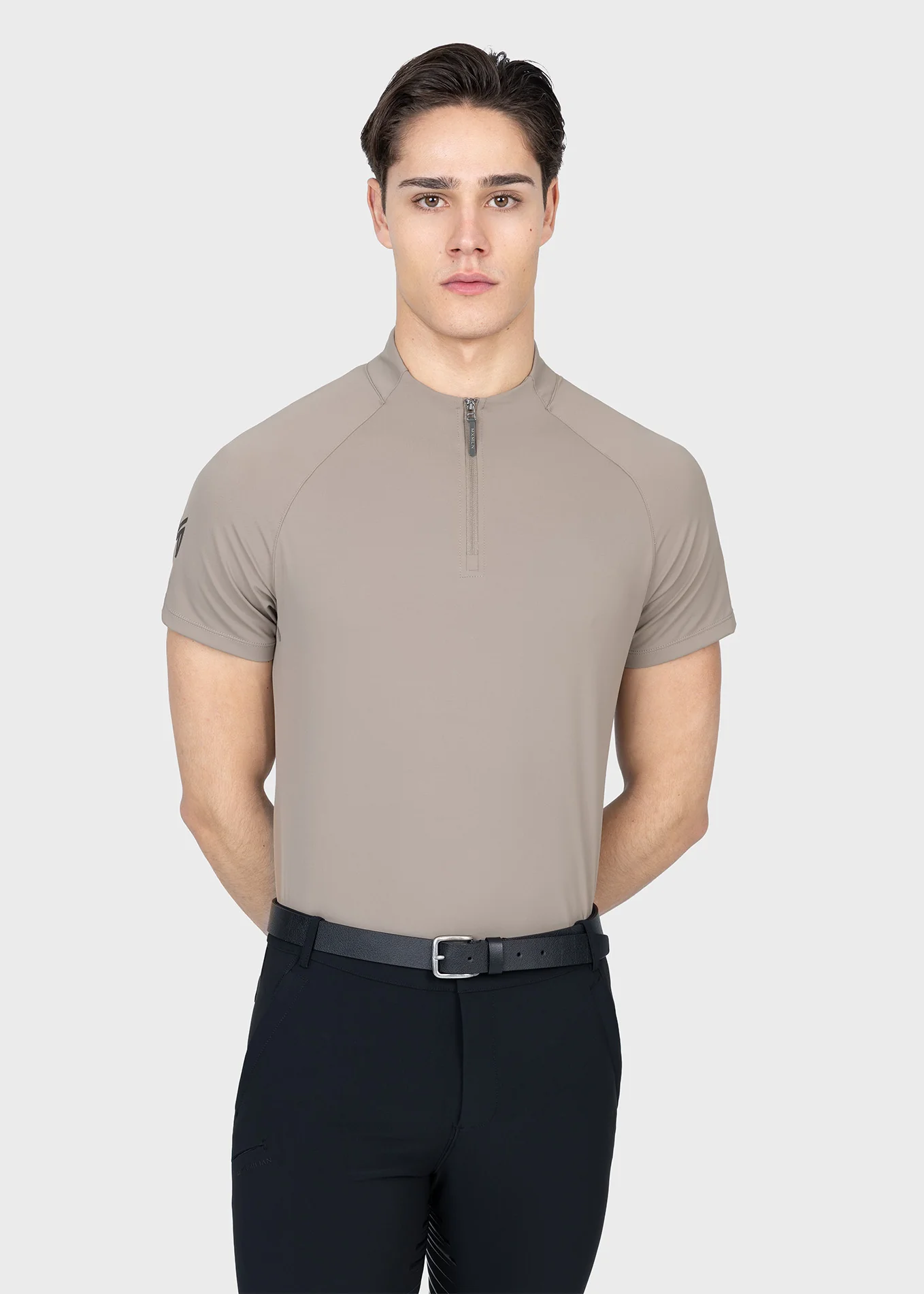 Code Short Sleeve Base Layer (Taupe) - Image 5