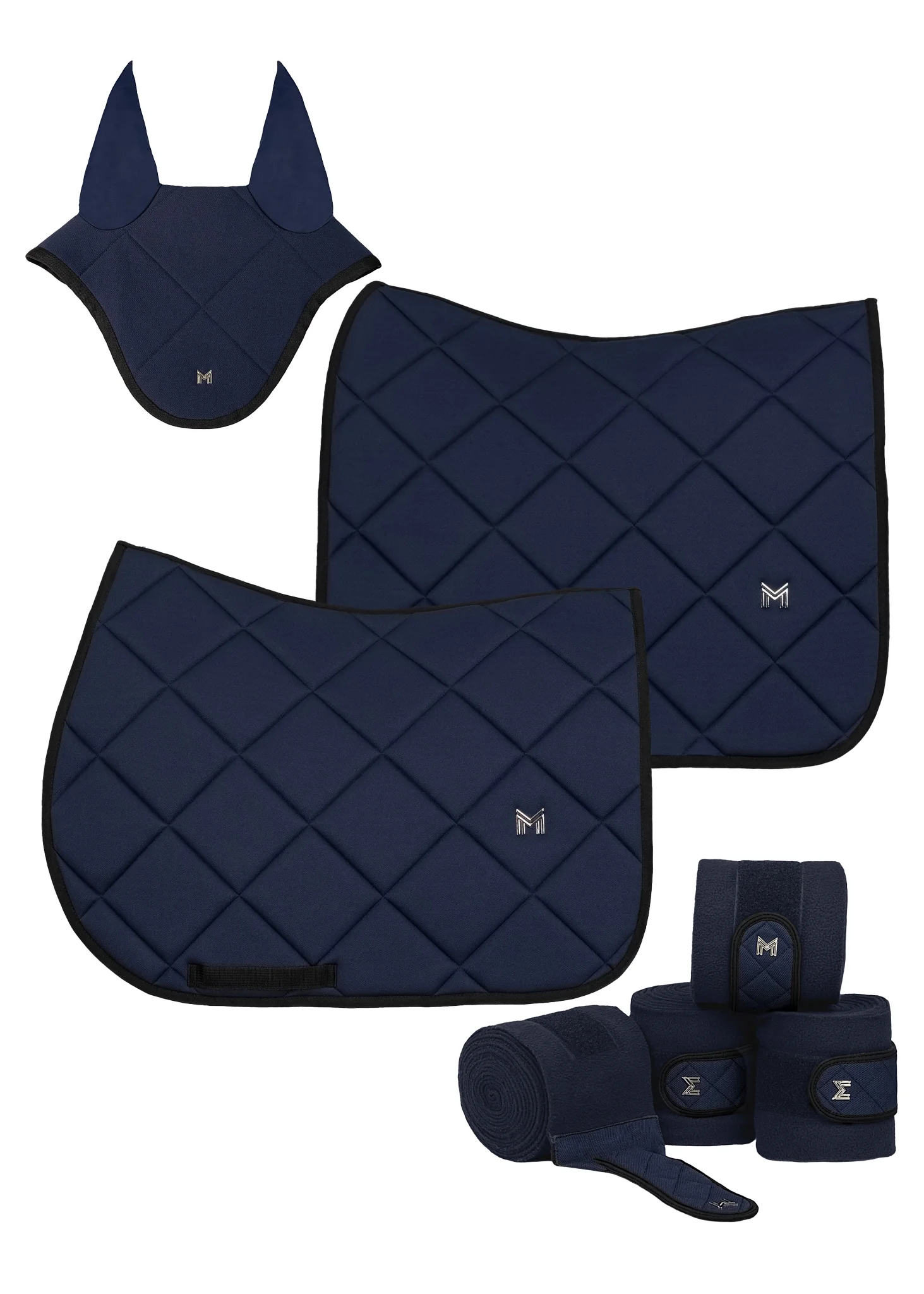 Crew Dressage Saddle Pad (Navy) - Image 5