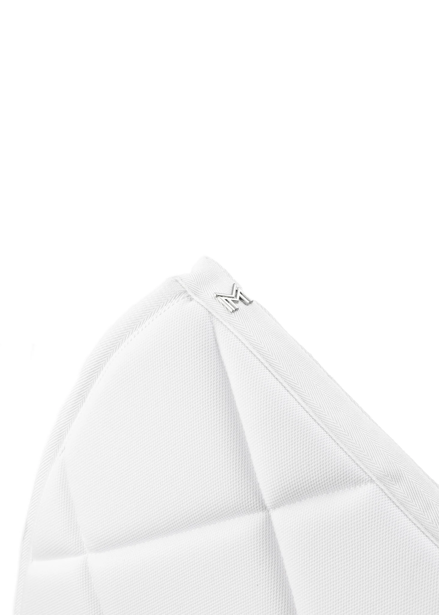 Crew Dressage Saddle Pad (White) - Image 4