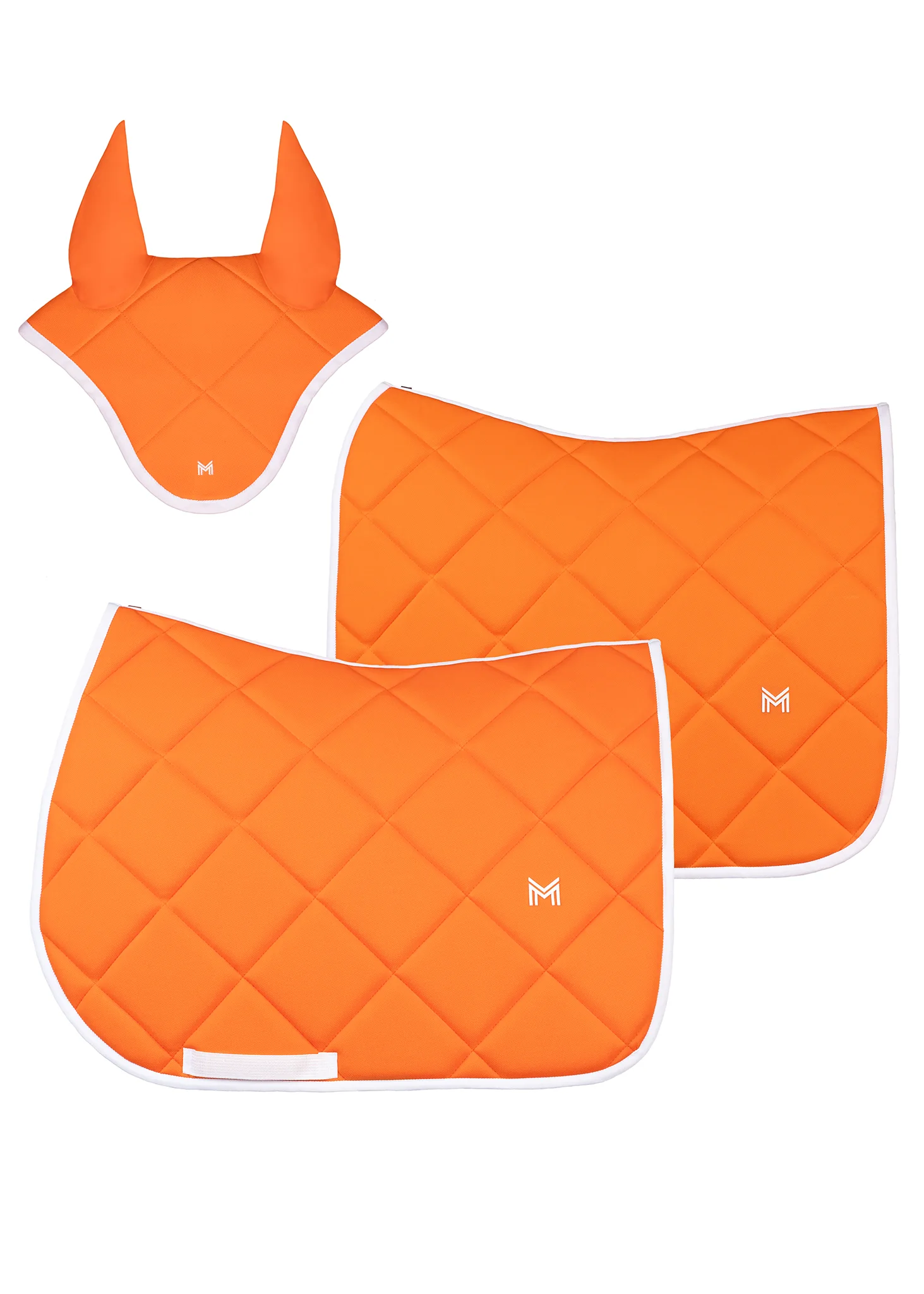 Crew Jumping Saddle Pad (Tangerine) - Image 5