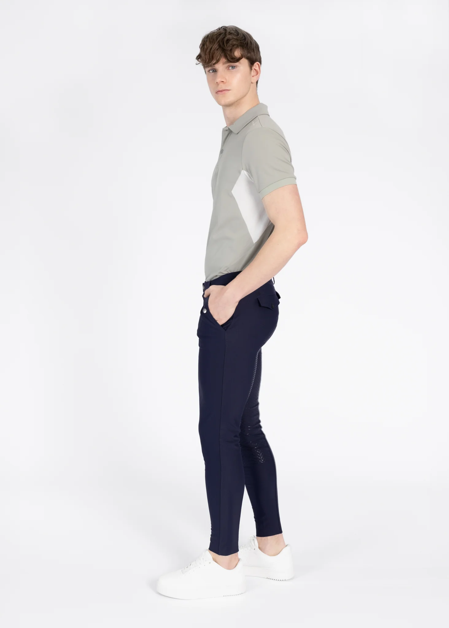 Cross Polo Shirt (Laurel) - Image 8