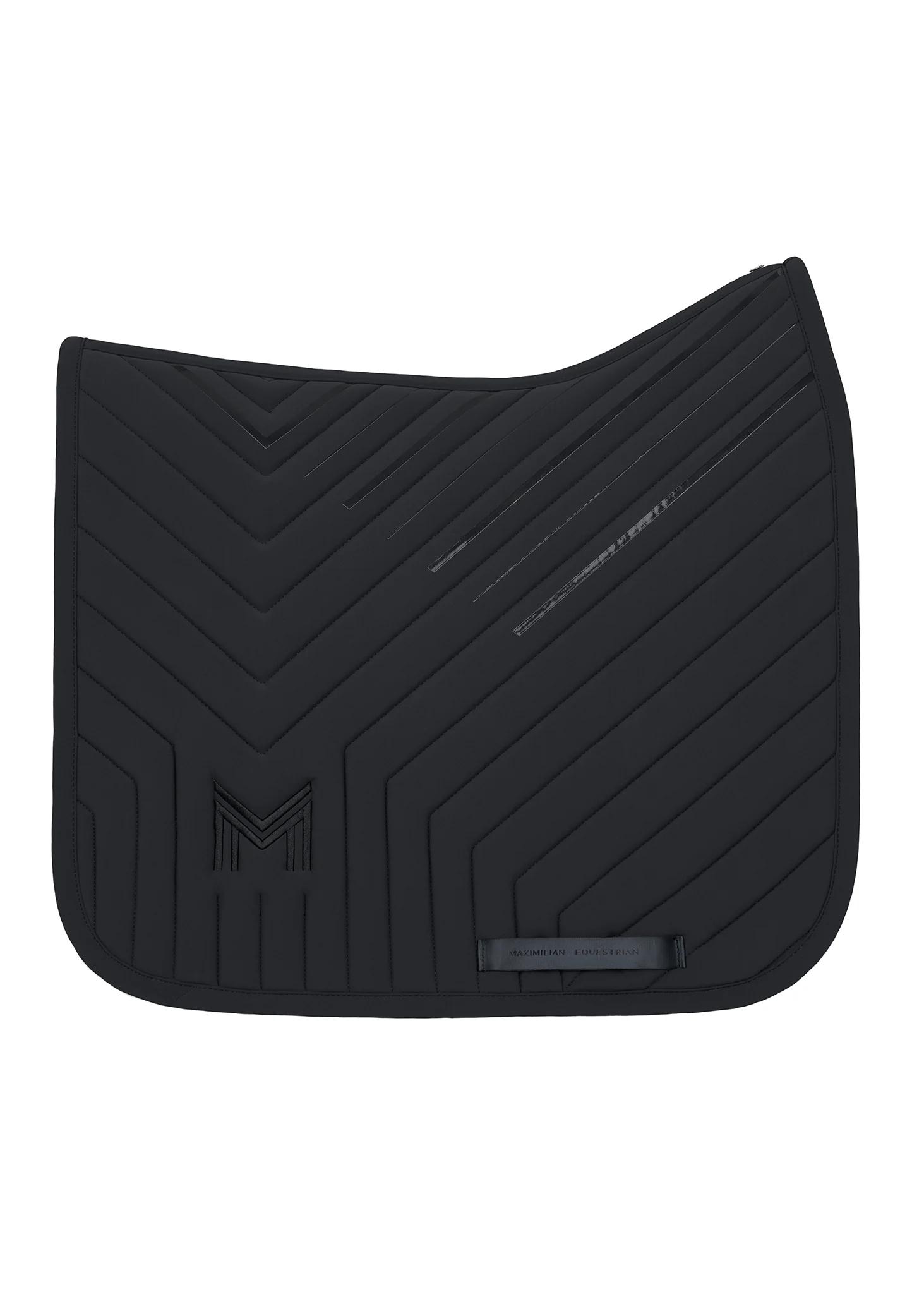 Delta Dressage Saddle Pad (Black) - Image 2