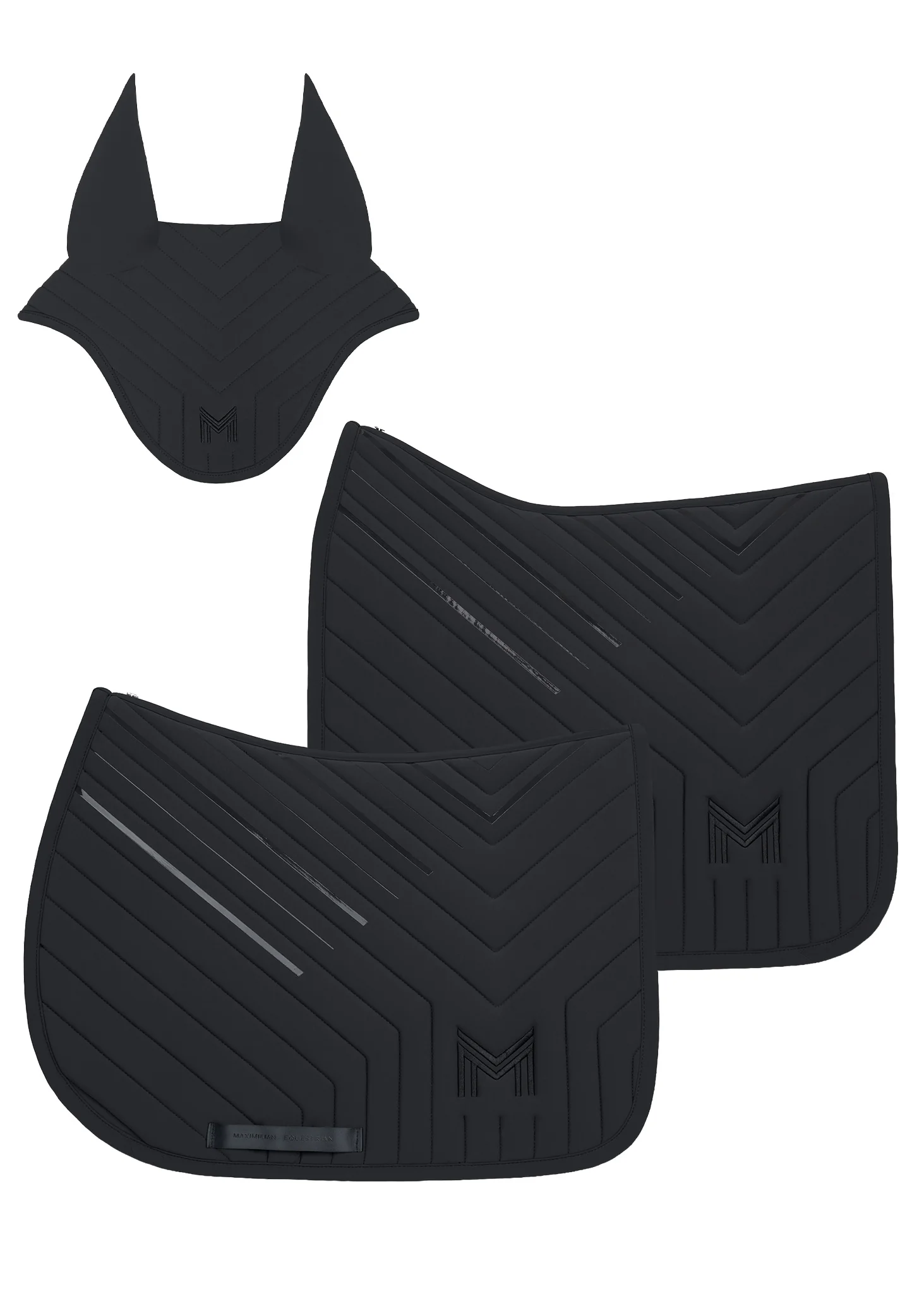 Delta Jumping Saddle Pad (Black) - Image 7