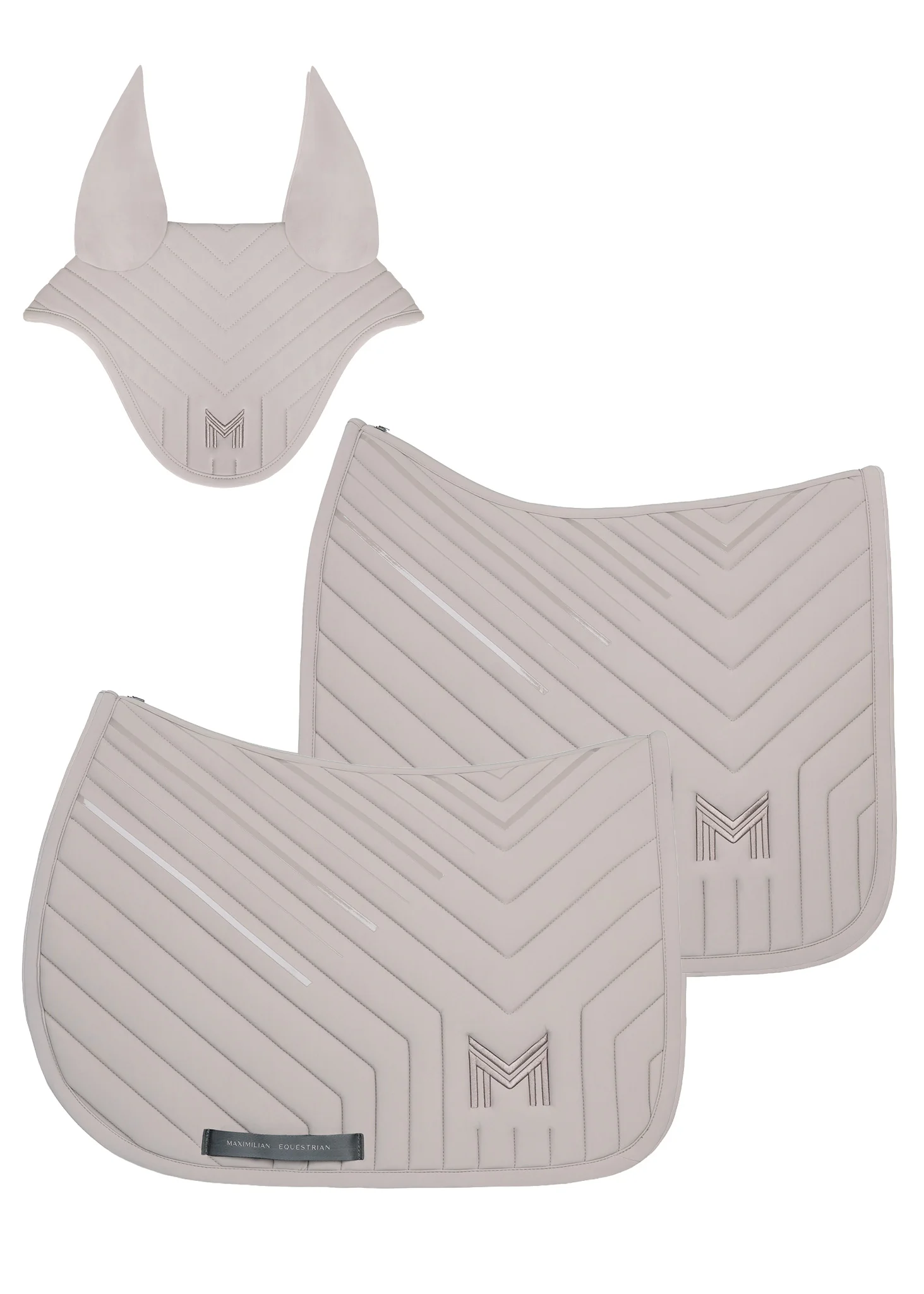 Delta Dressage Saddle Pad (Taupe) - Image 7