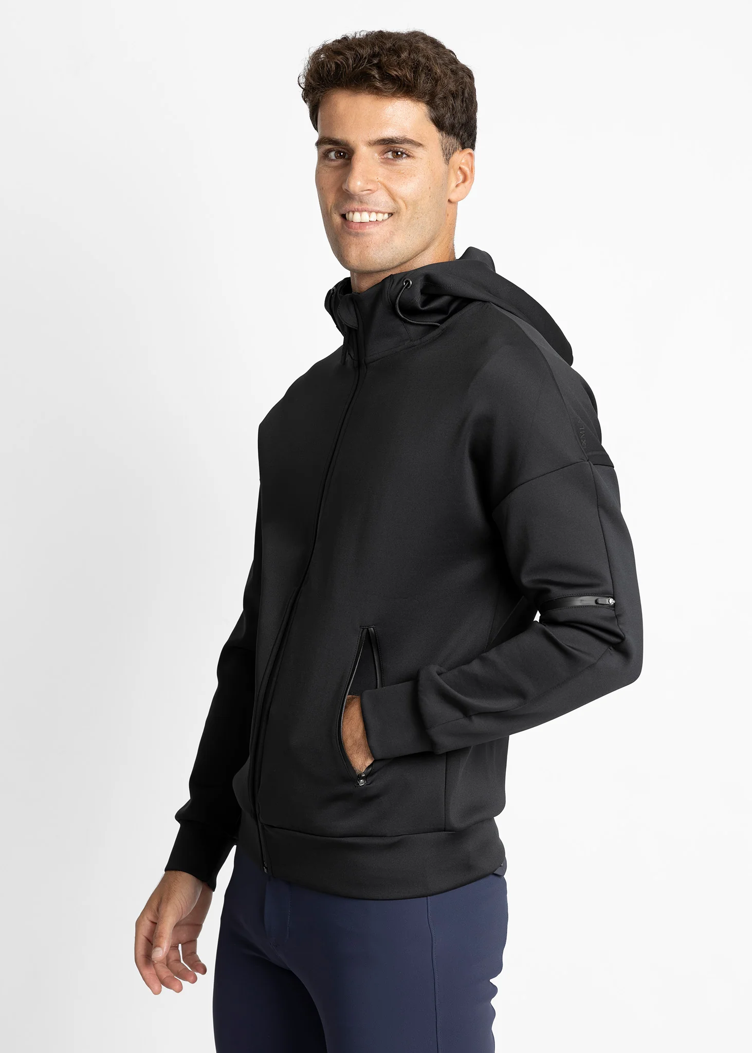 Element Zip Hoodie (Black) - Image 4