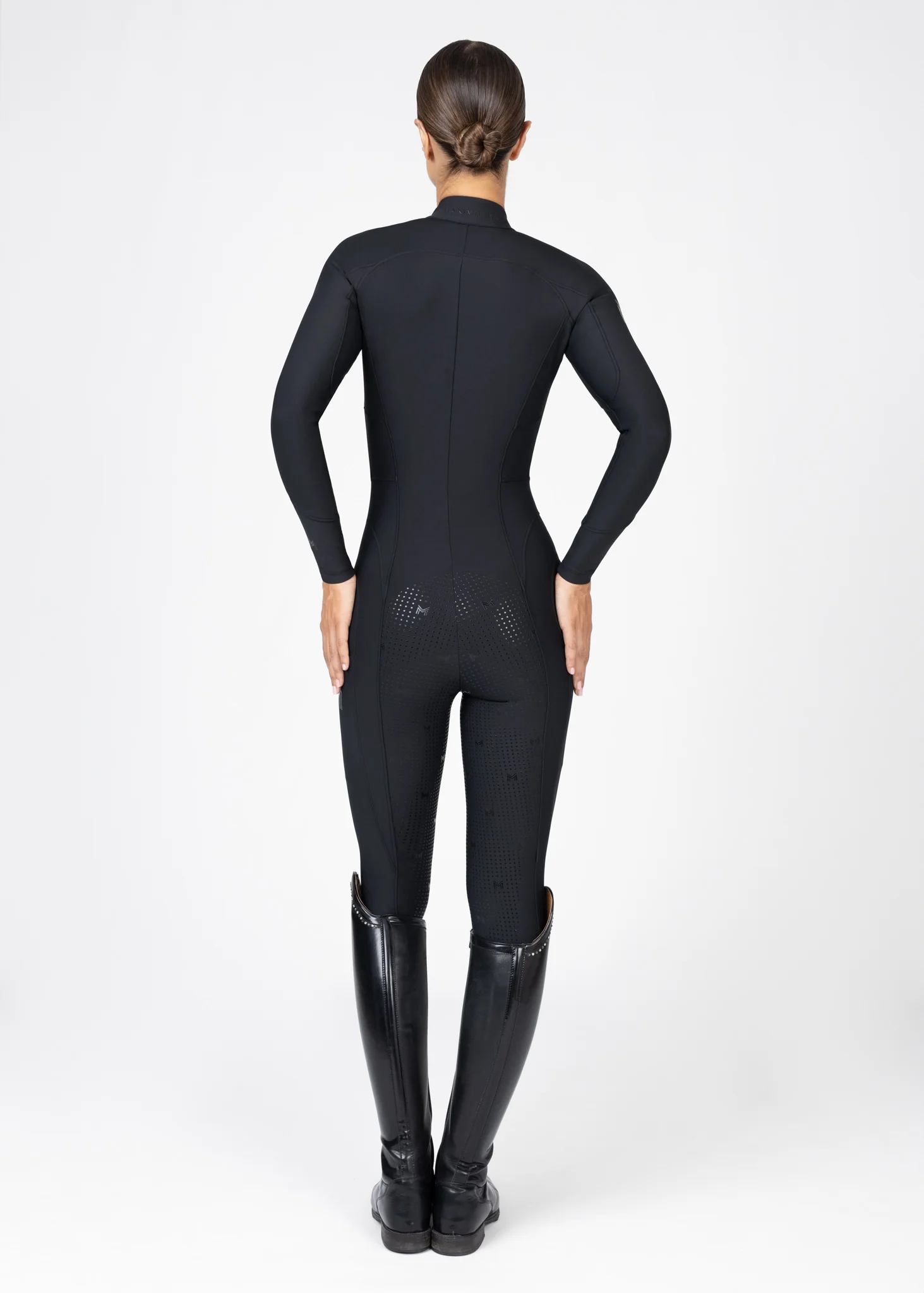 Femme Riding Jumpsuit (Black) - Image 13