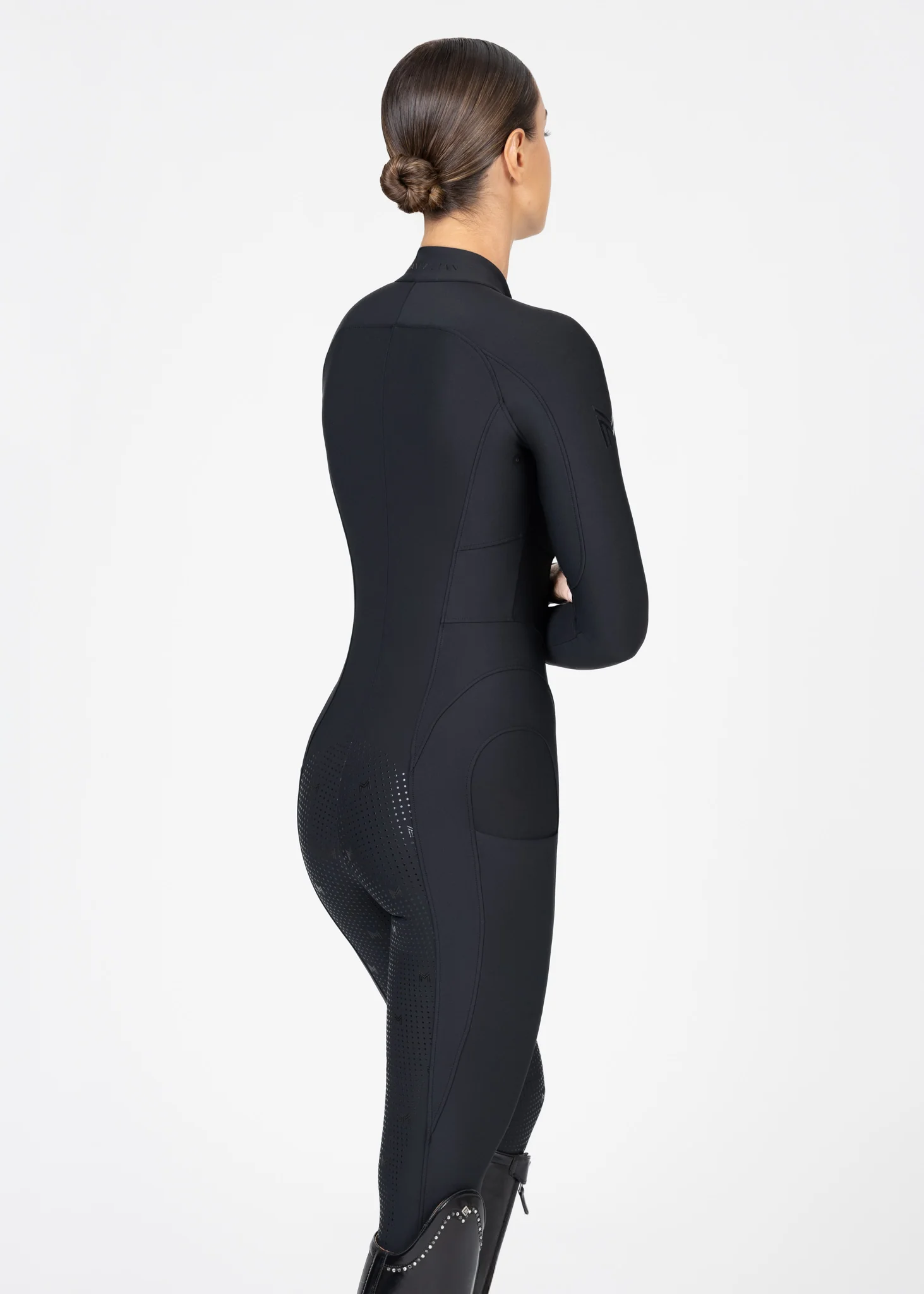 Femme Riding Jumpsuit (Black) - Image 4