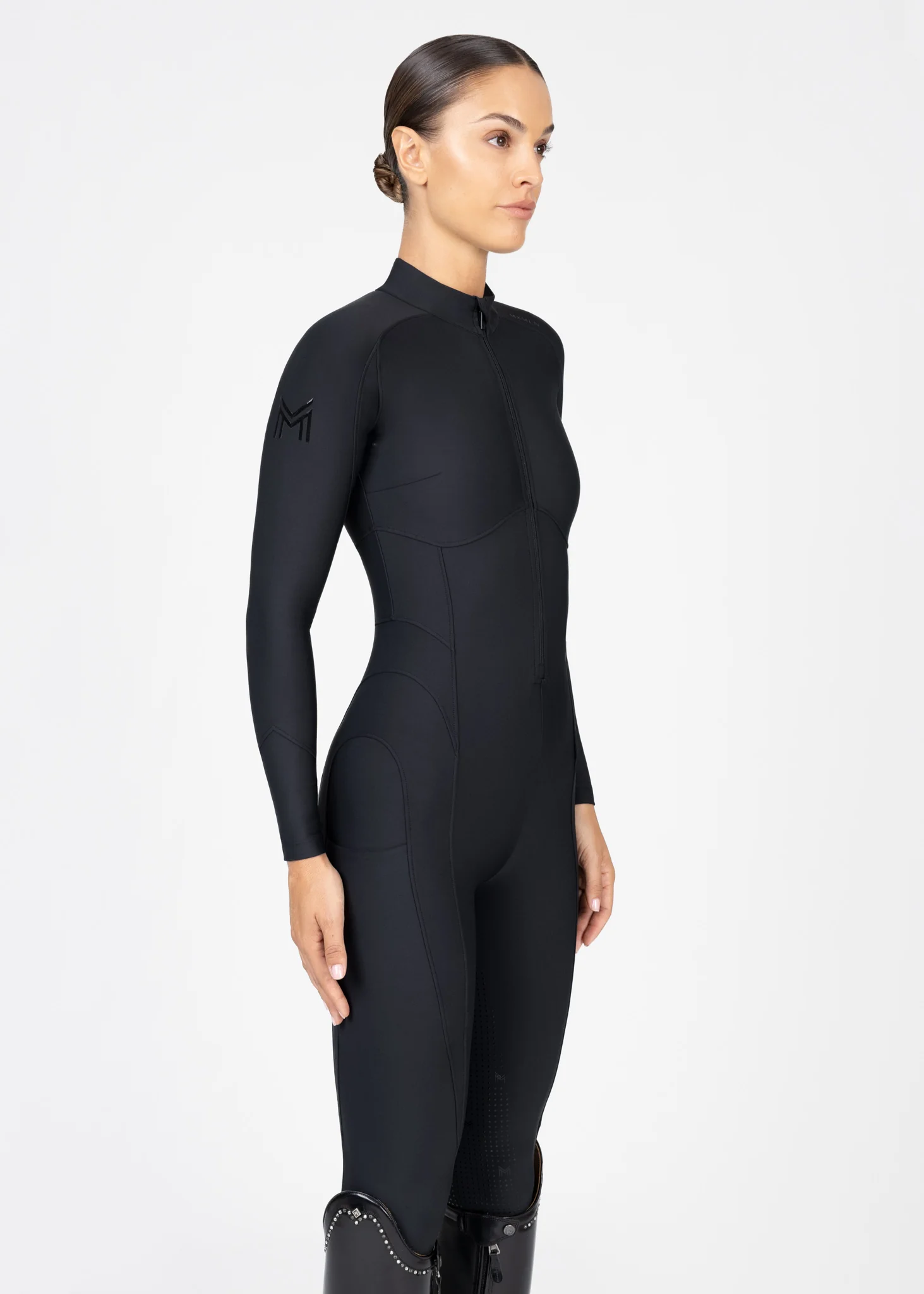 Femme Riding Jumpsuit (Black) - Image 6