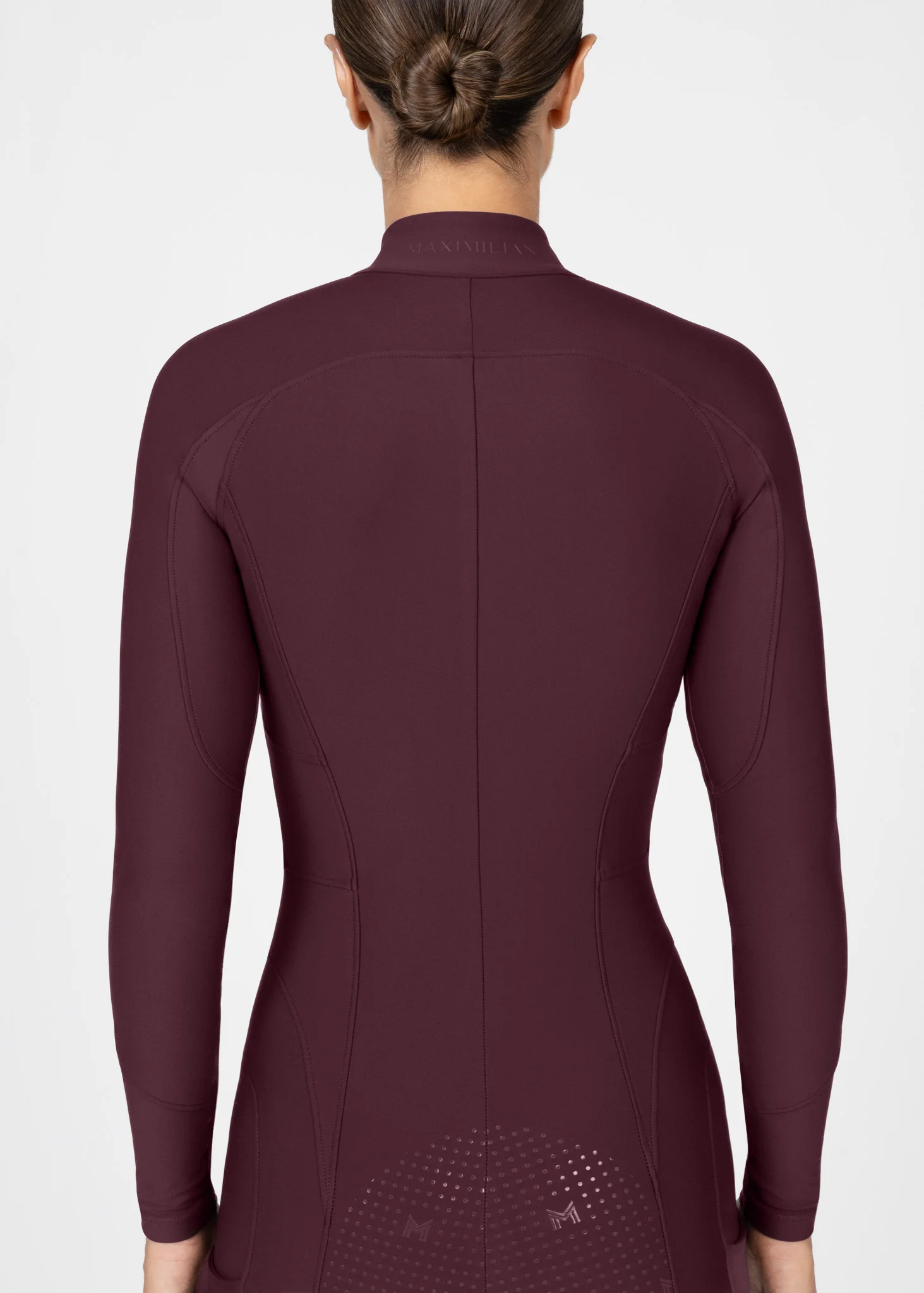 Femme Riding Jumpsuit (Burgundy) - Image 6