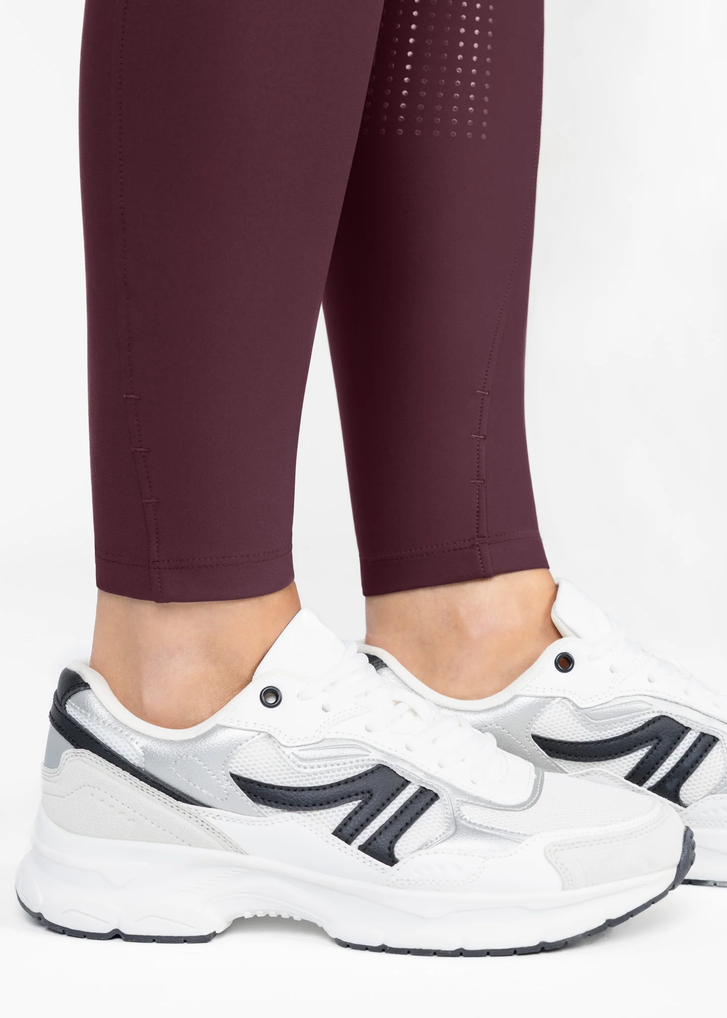 Femme Riding Jumpsuit (Burgundy) - Image 9