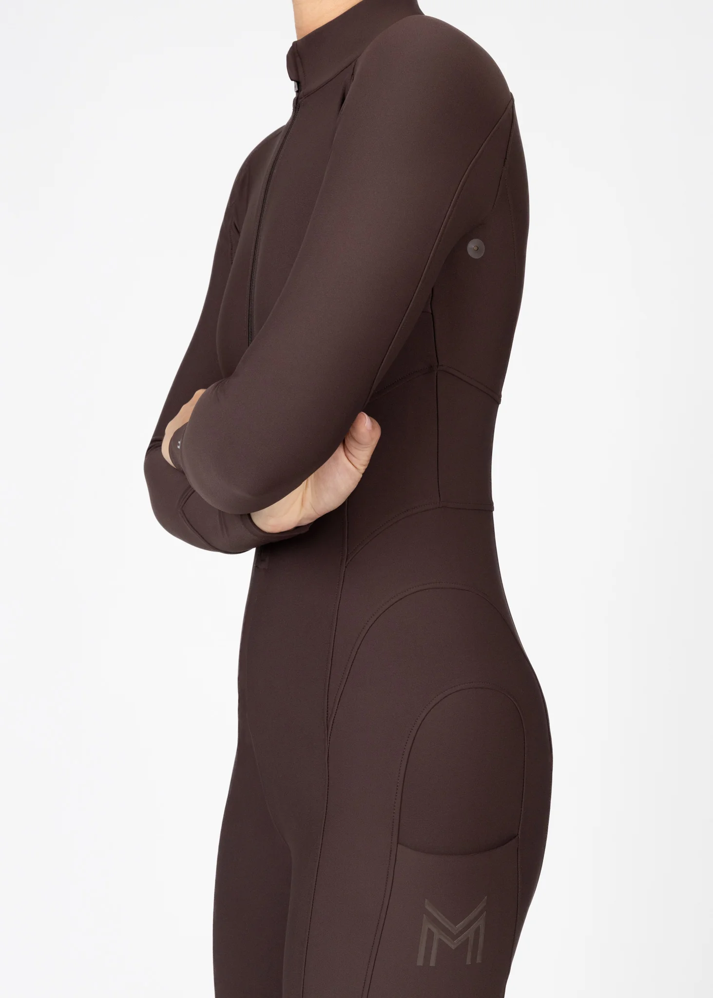 Femme Riding Jumpsuit (Chocolate) - Image 6