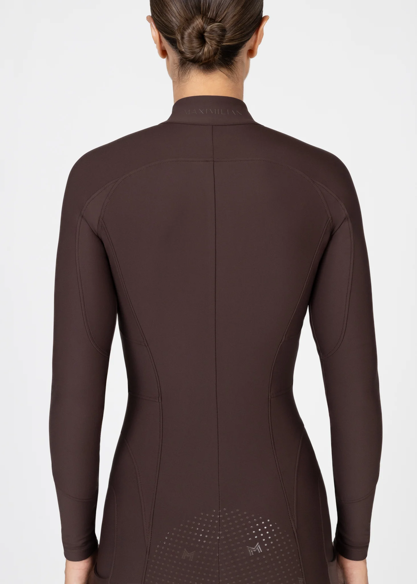 Femme Riding Jumpsuit (Chocolate) - Image 8