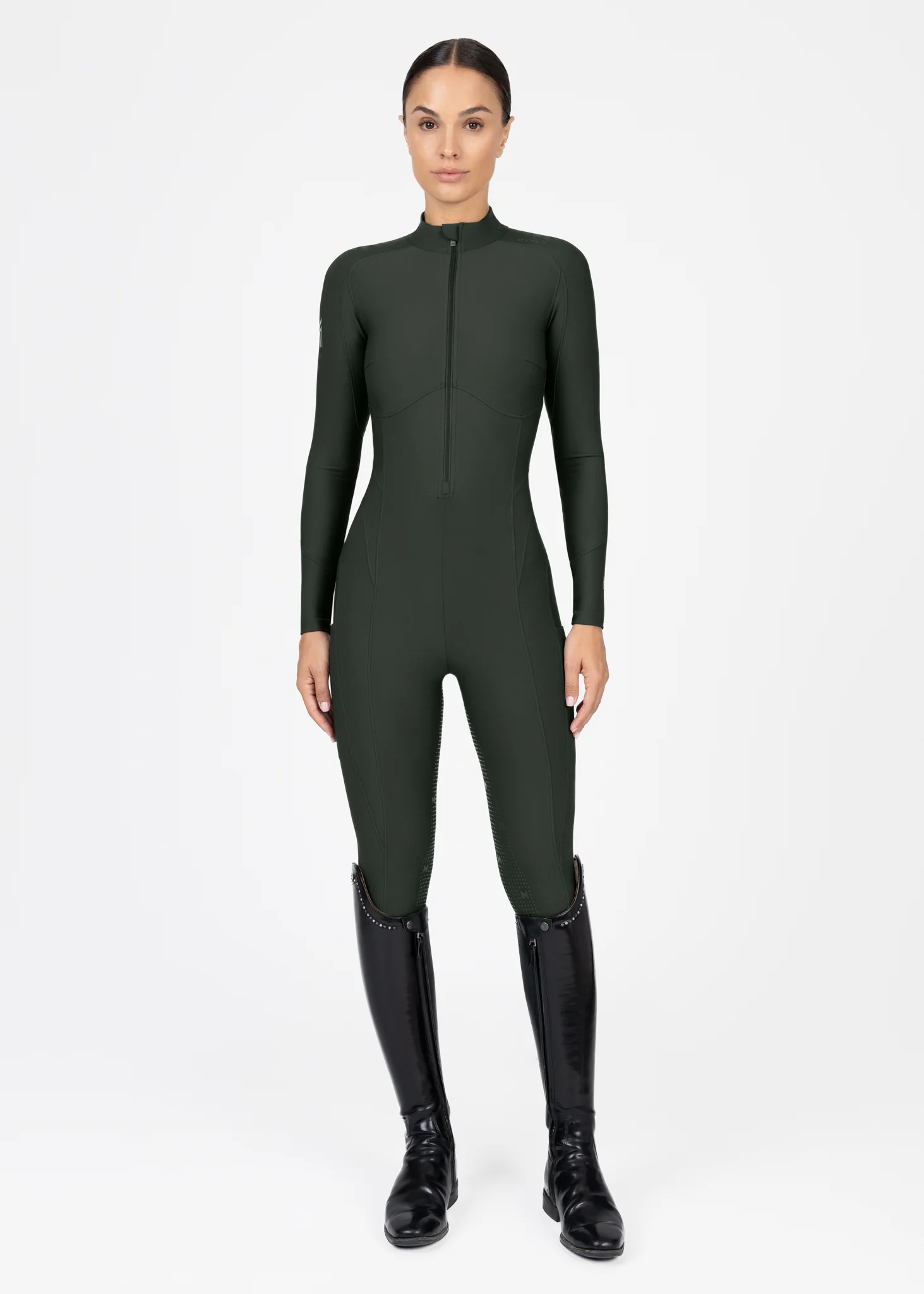 Femme Riding Jumpsuit (Hunter Green) - Image 10