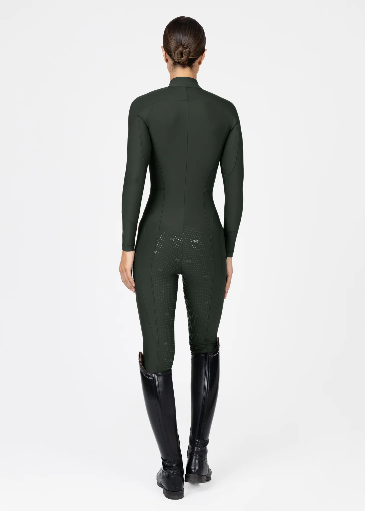 Femme Riding Jumpsuit (Hunter Green) - Image 13