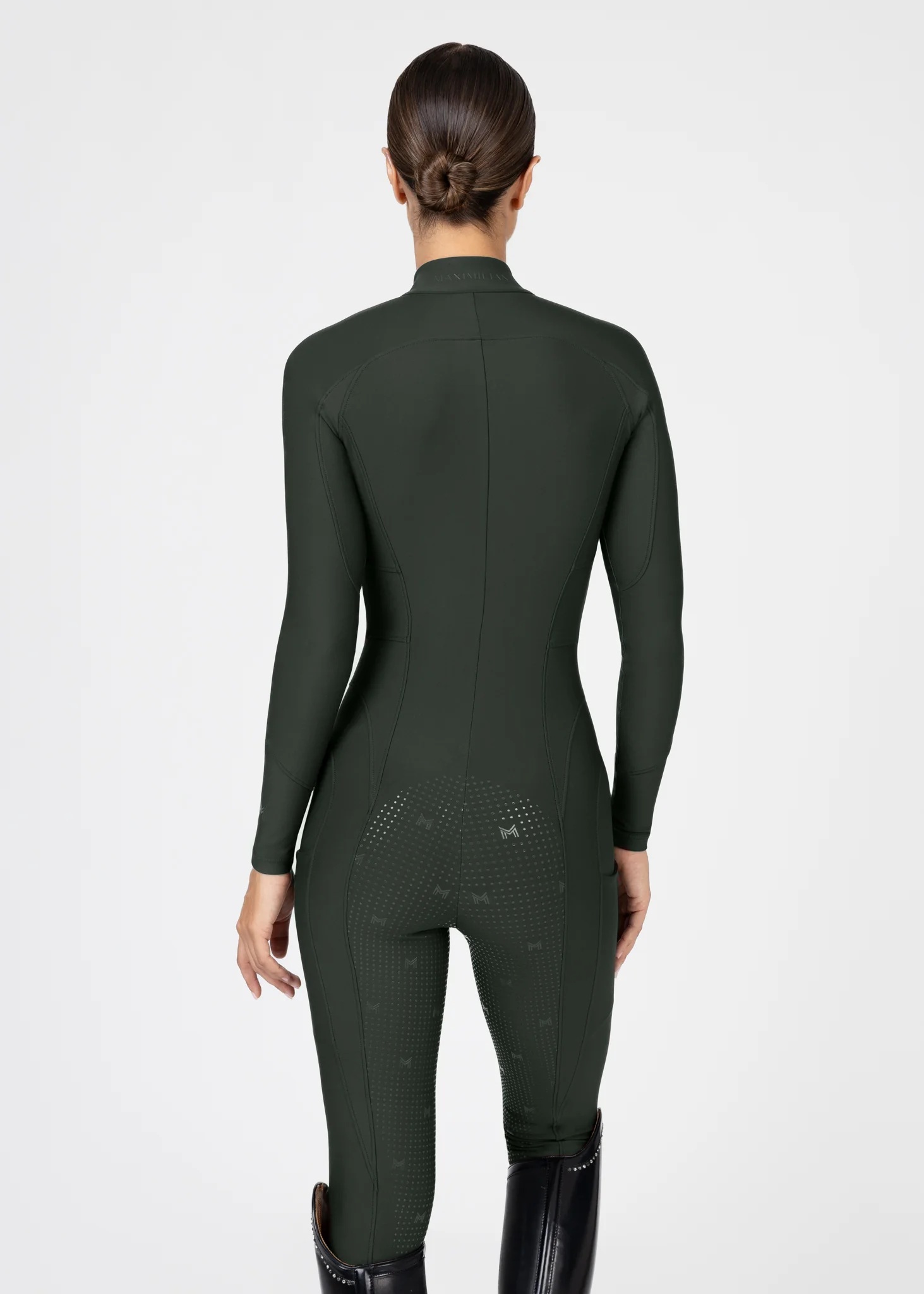Femme Riding Jumpsuit (Hunter Green) - Image 3