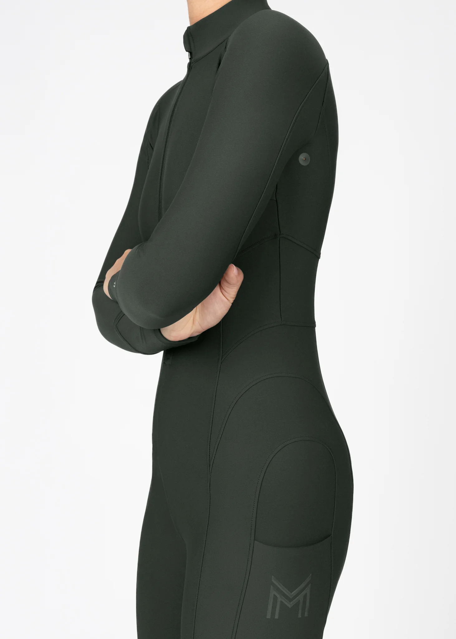 Femme Riding Jumpsuit (Hunter Green) - Image 7