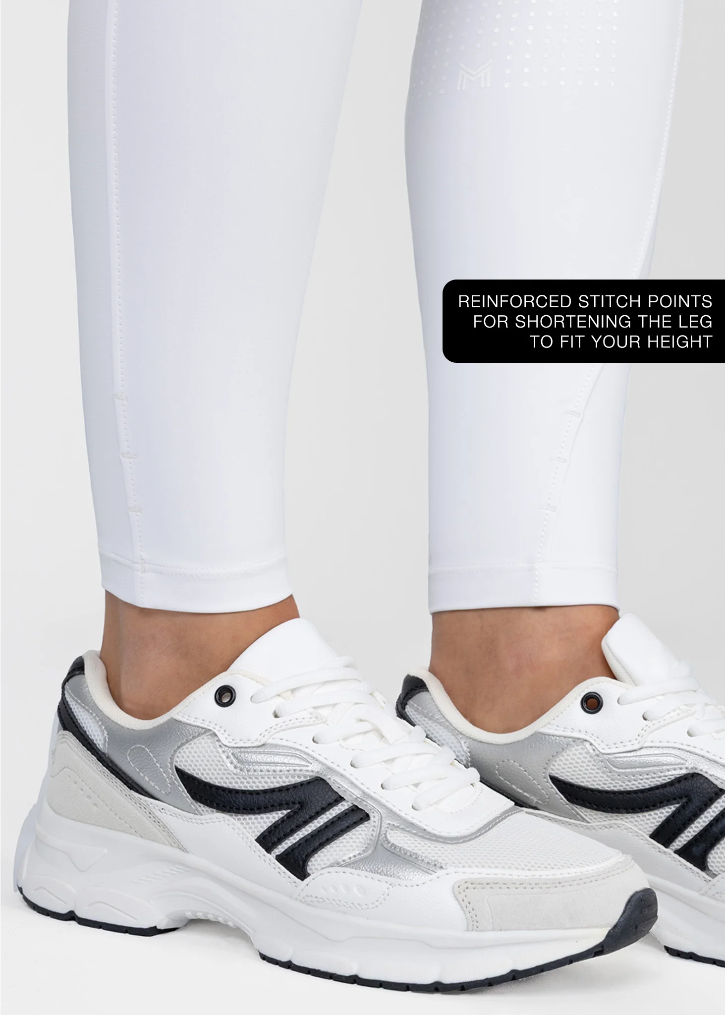 Femme Riding Jumpsuit (White) - Image 10