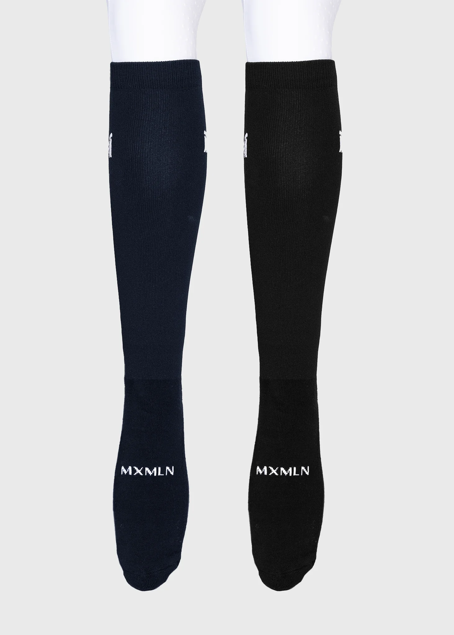 2-Pack Flag Riding Socks (Black/Navy) - Image 3