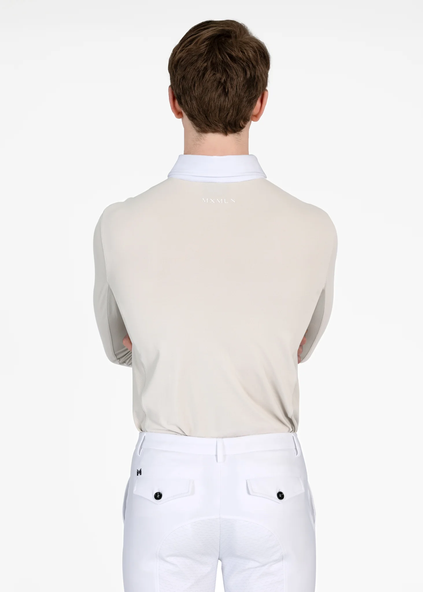 Focus Long Sleeve Competition Shirt (Sand) - Image 3