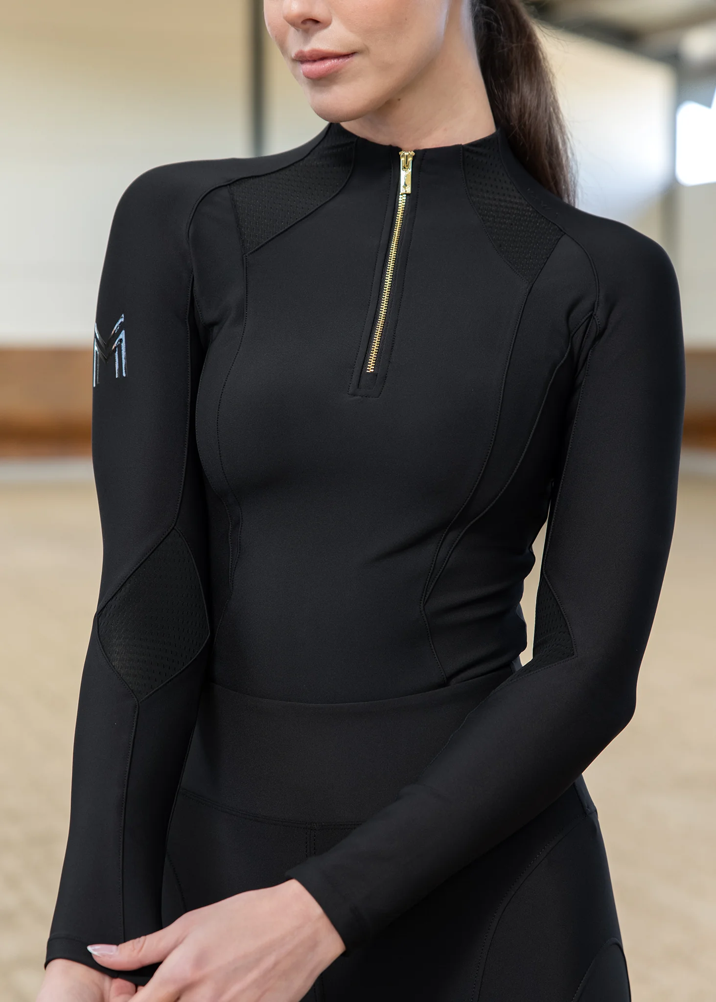 Frame Long Sleeve Base Layer (Black) - Image 5