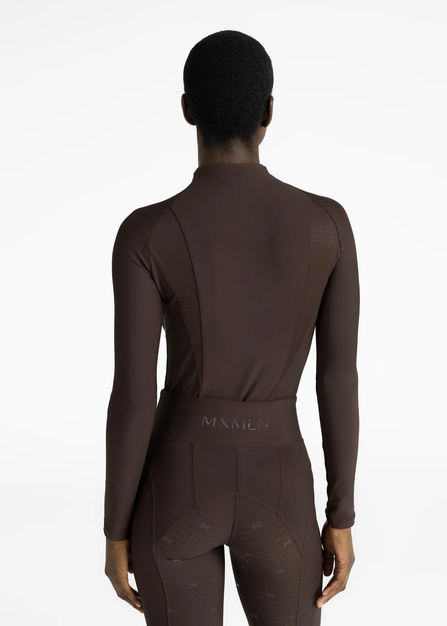 Frame Long Sleeve Base Layer (Chocolate) - Image 4