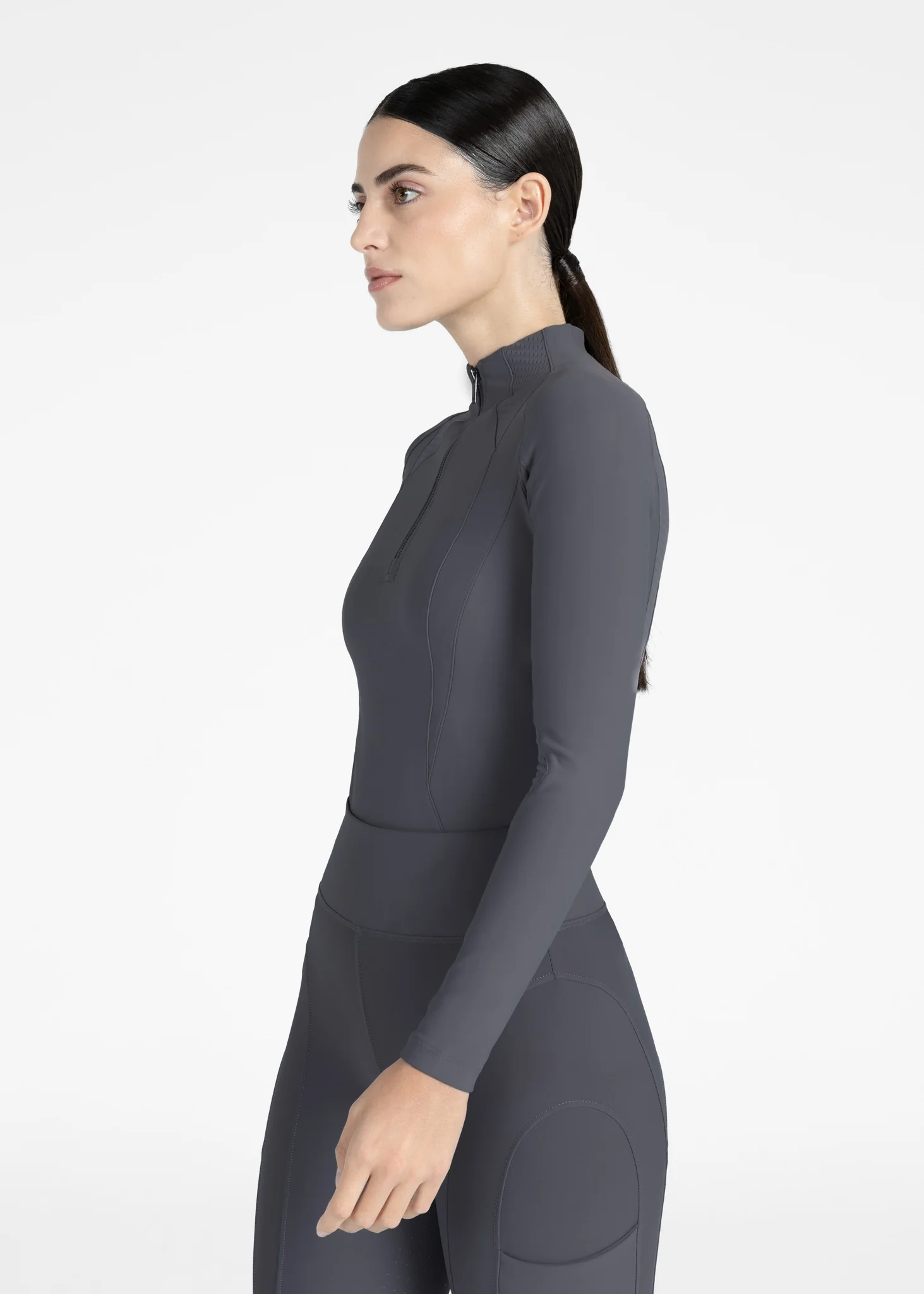 Frame Long Sleeve Base Layer (Graphite) - Image 3