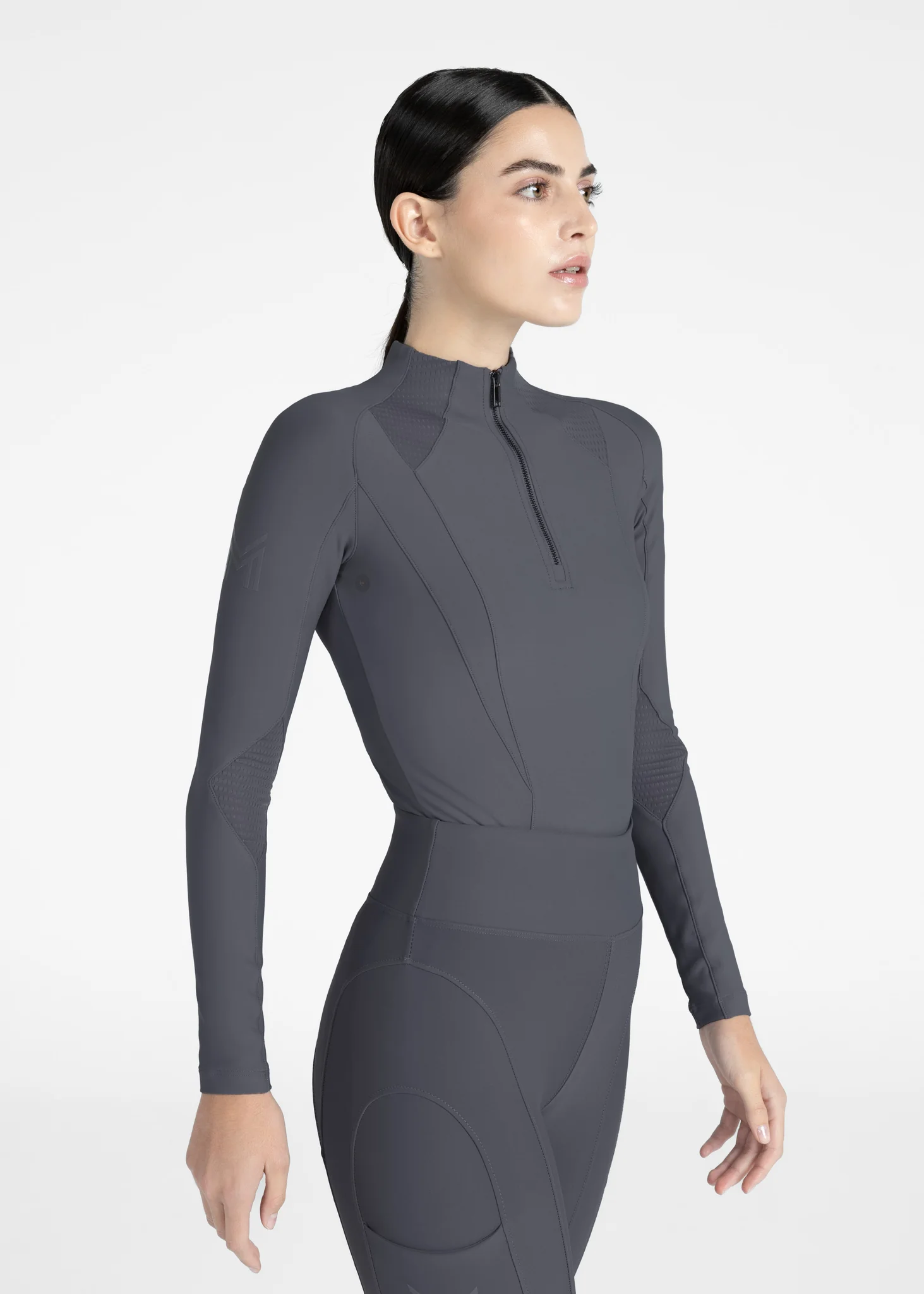 Frame Long Sleeve Base Layer (Graphite) - Image 5