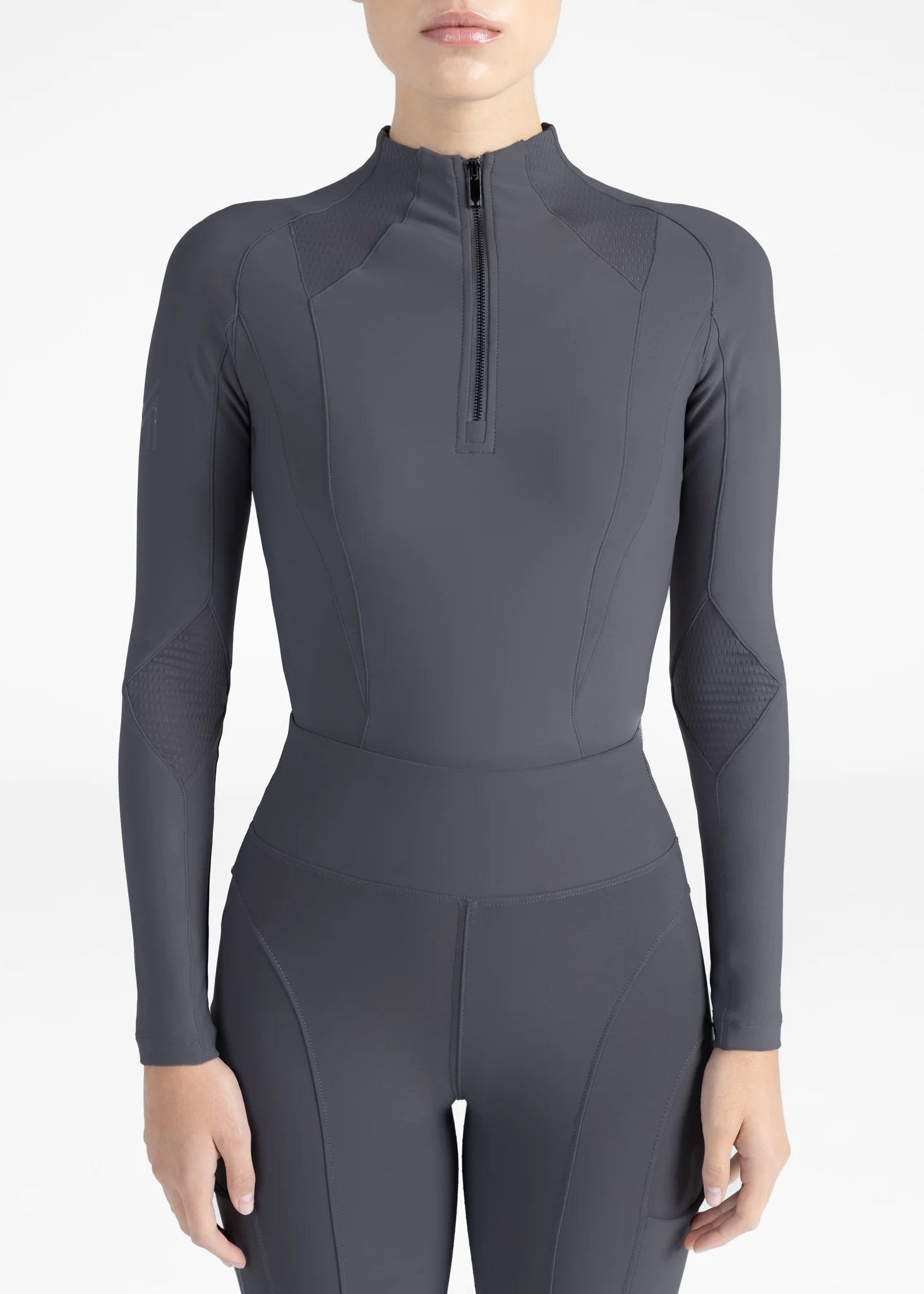 Frame Long Sleeve Base Layer (Graphite) - Image 6