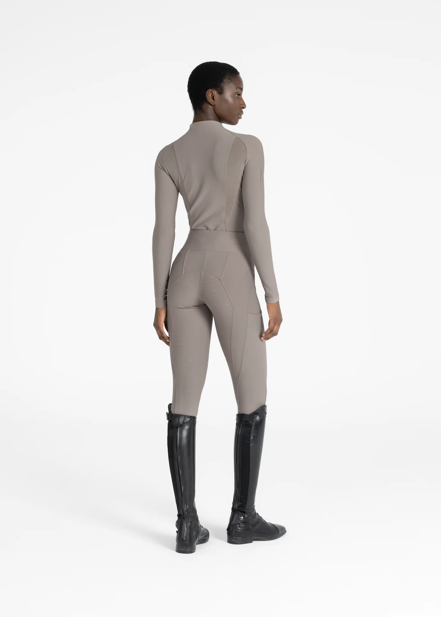 Frame Long Sleeve Base Layer (Taupe) - Image 12