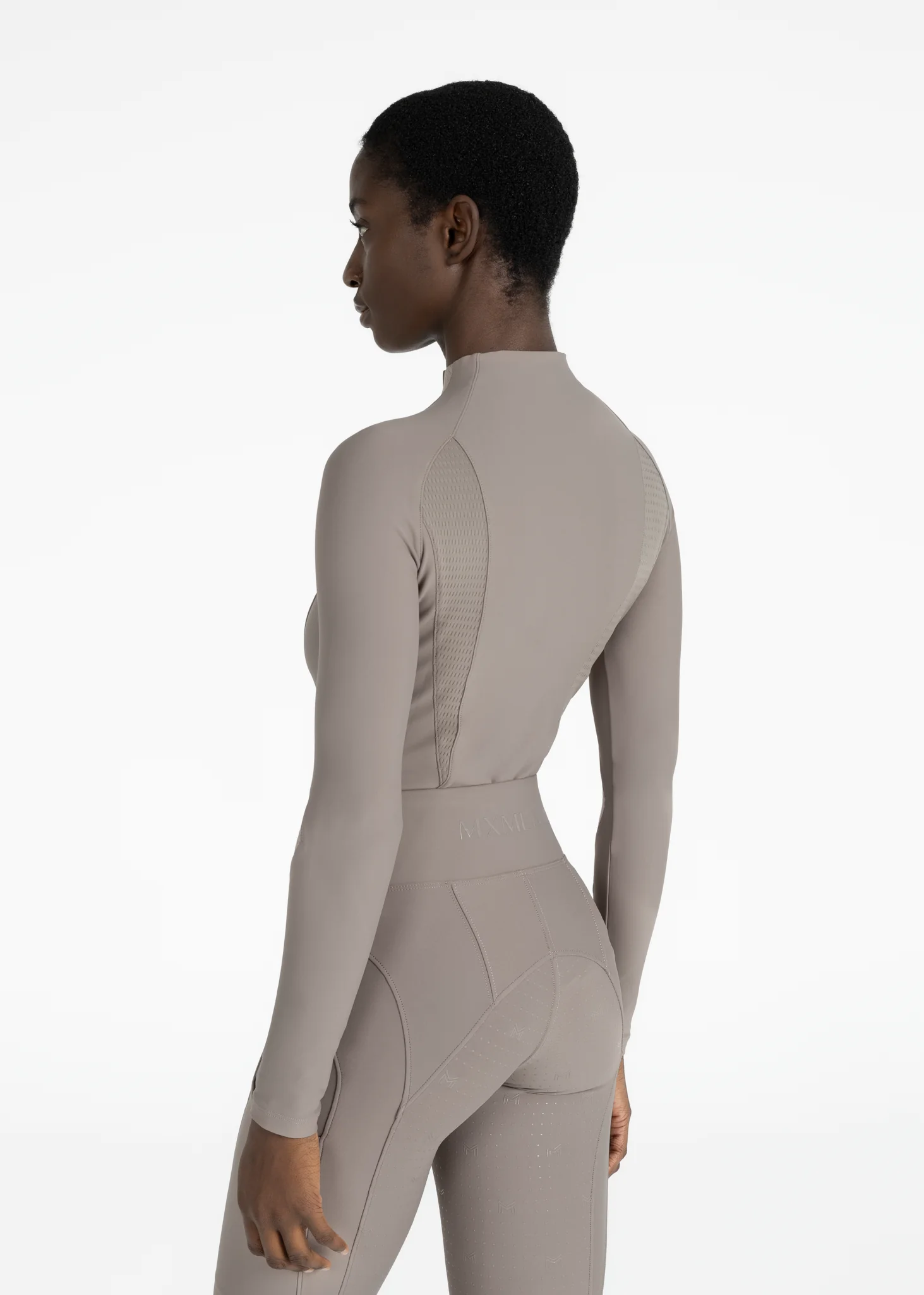 Frame Long Sleeve Base Layer (Taupe) - Image 3