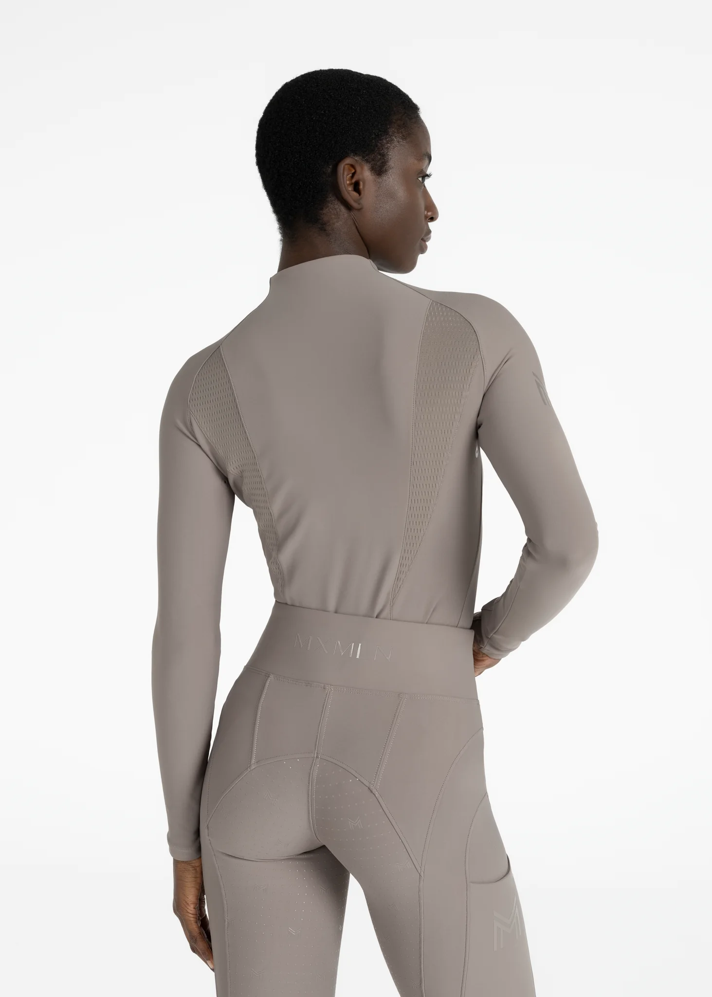 Frame Long Sleeve Base Layer (Taupe) - Image 4