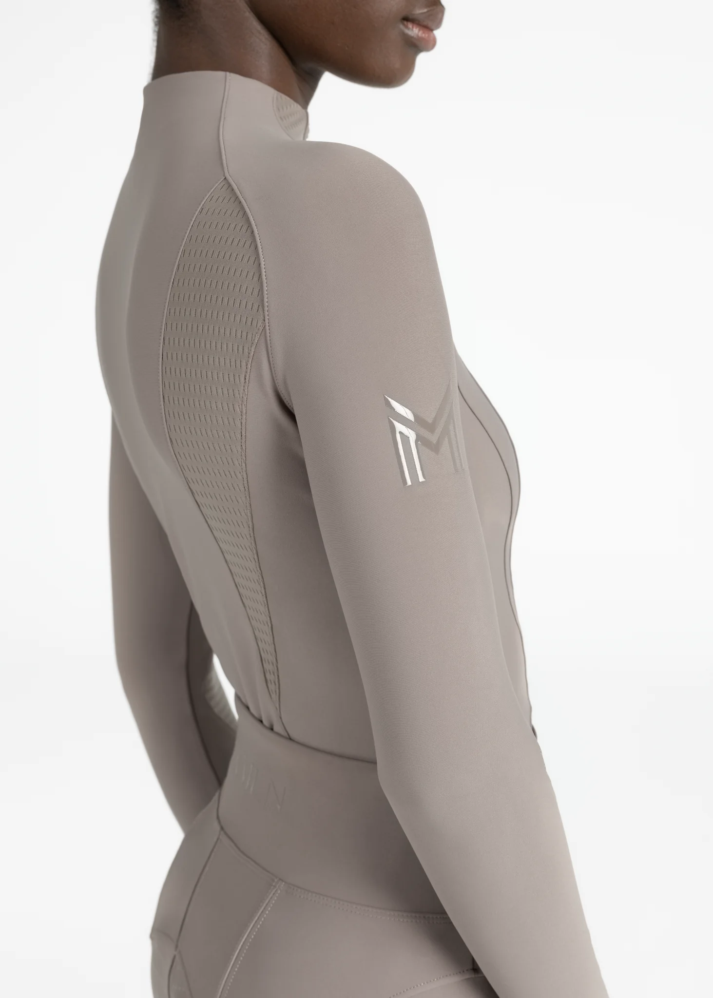 Frame Long Sleeve Base Layer (Taupe) - Image 8