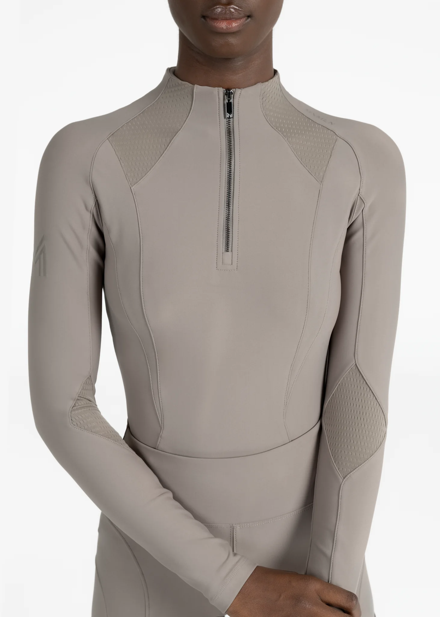 Frame Long Sleeve Base Layer (Taupe) - Image 9
