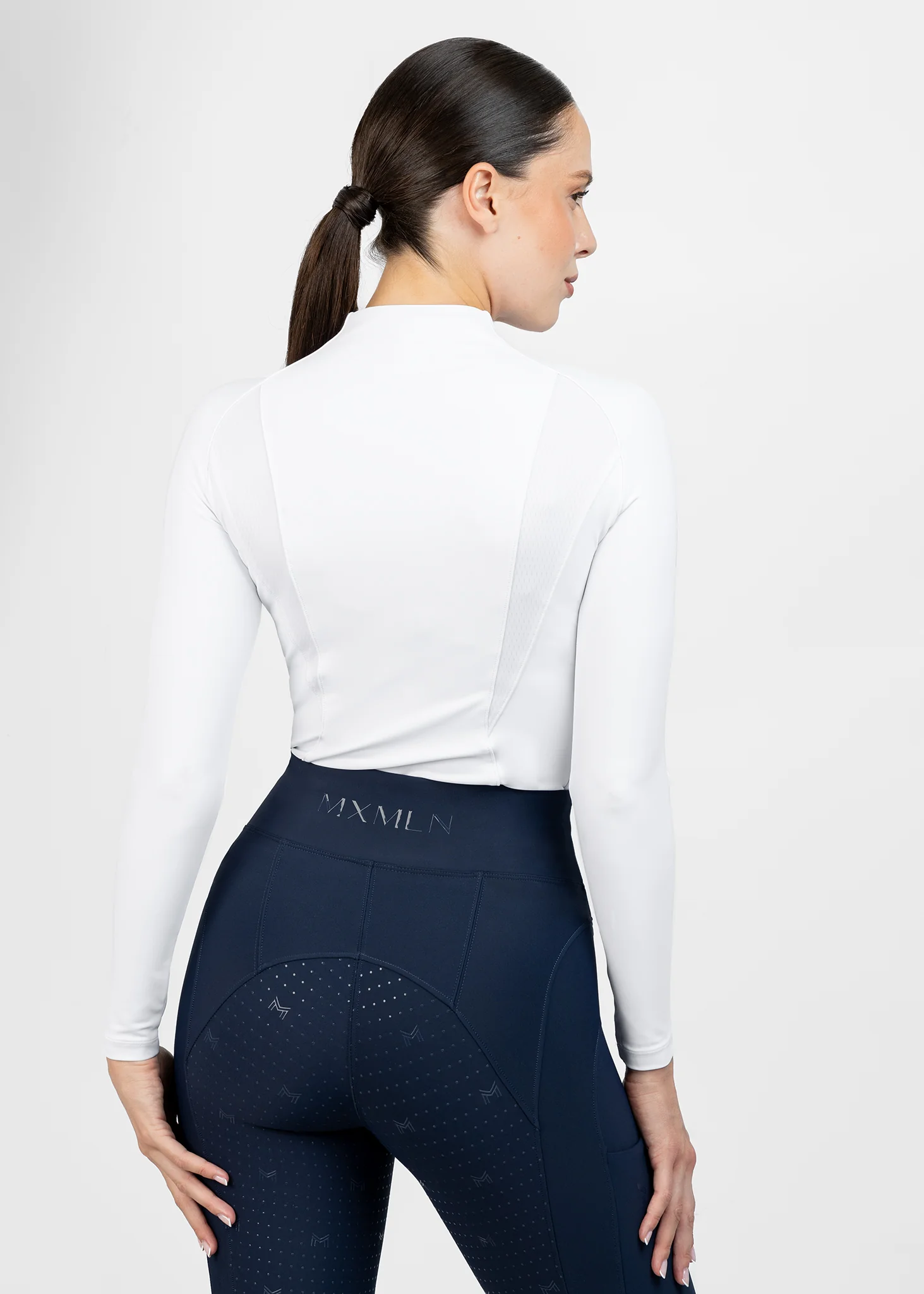 Frame Long Sleeve Base Layer (White) - Image 4