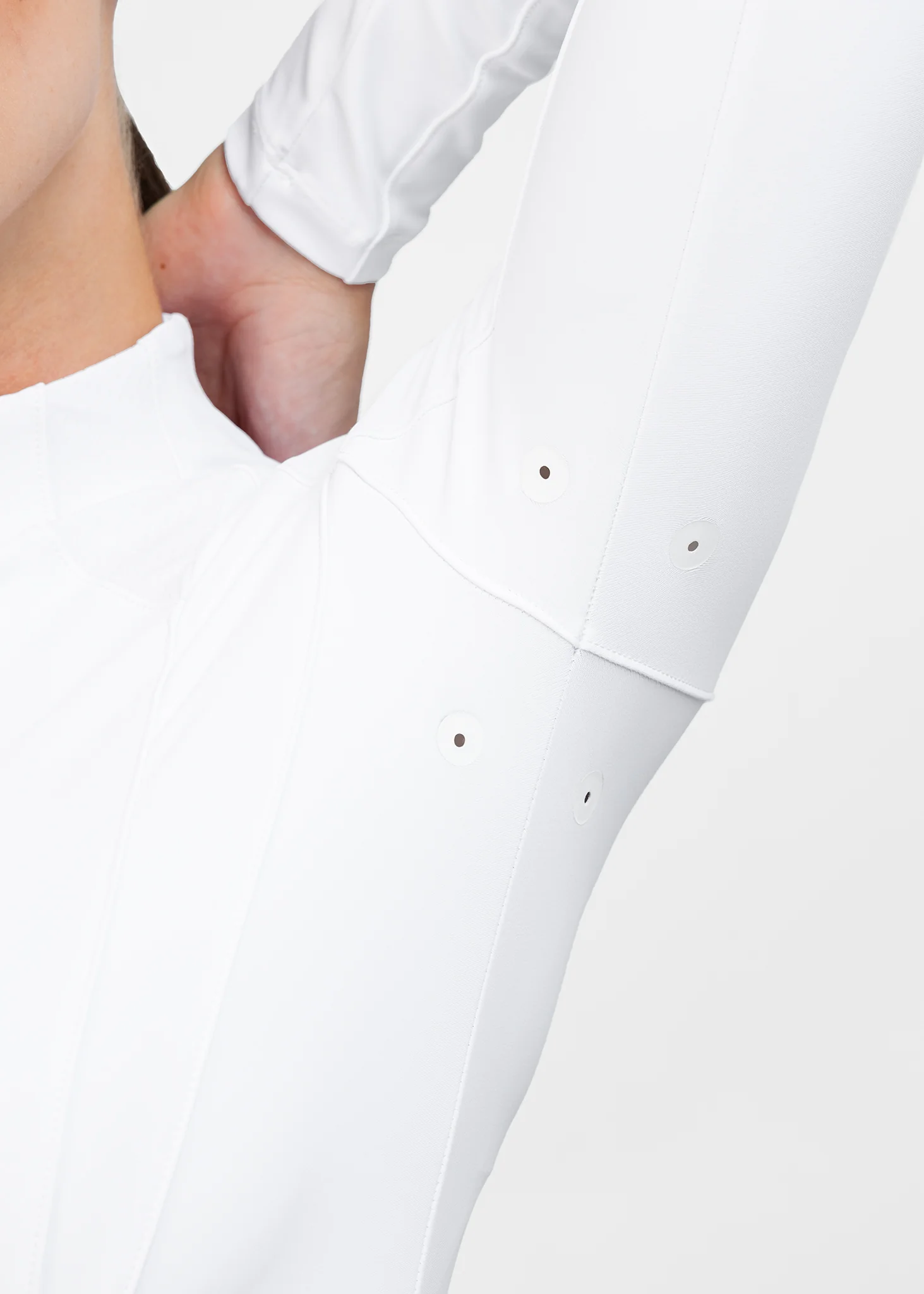 Frame Long Sleeve Base Layer (White) - Image 8