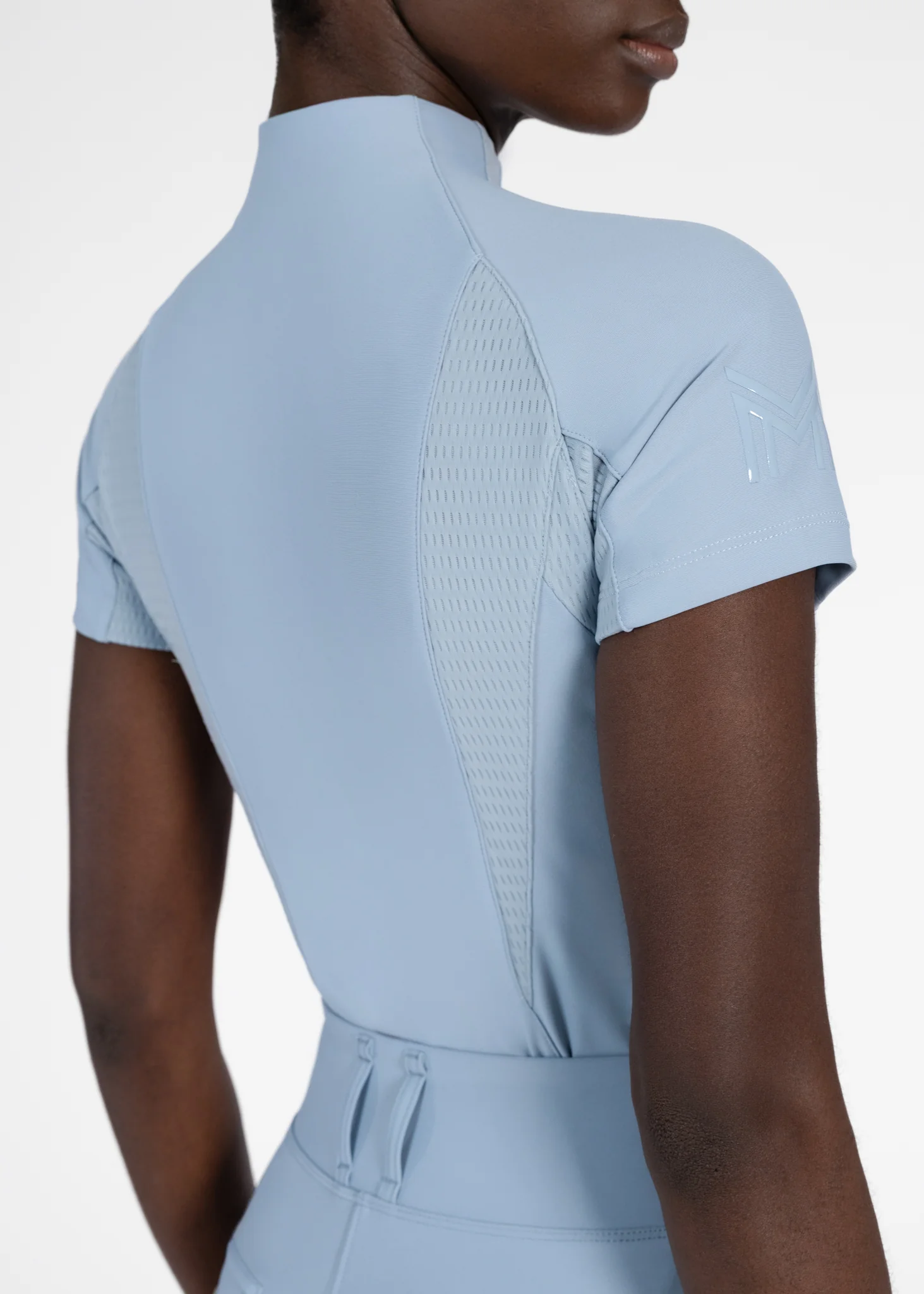 Frame Short Sleeve Base Layer (Aqua) - Image 6