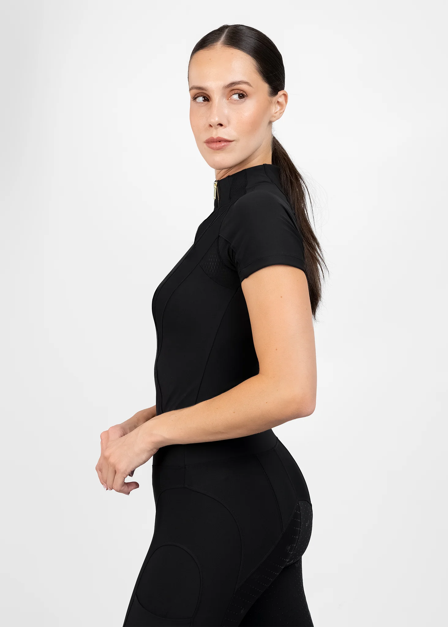 Frame Short Sleeve Base Layer (Black) - Image 3