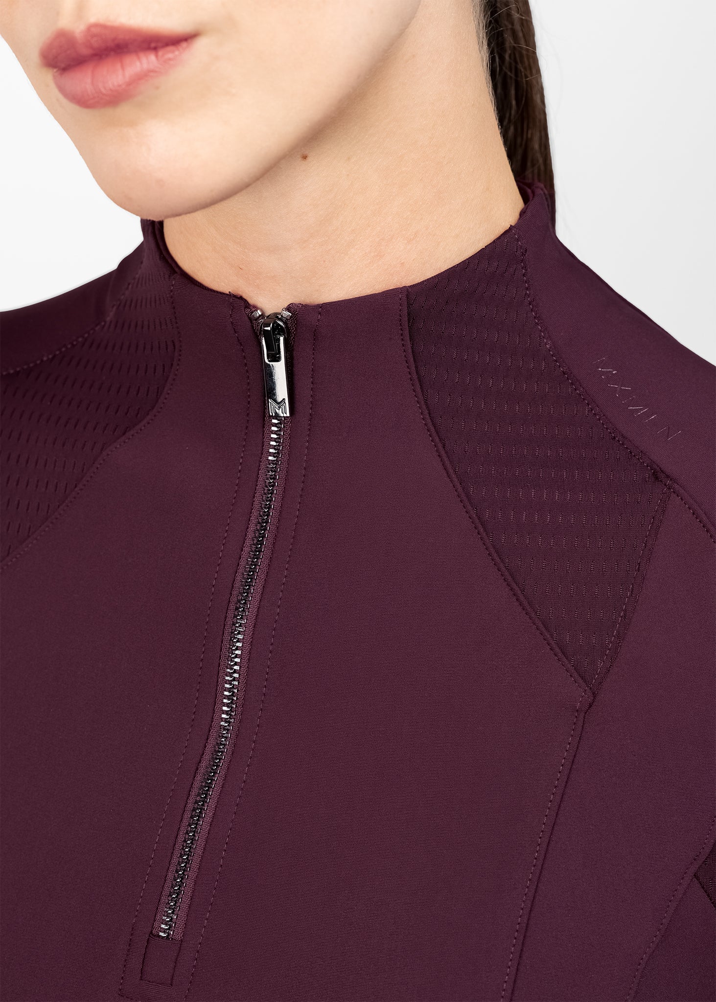 Frame Short Sleeve Base Layer (Burgundy) - Image 7