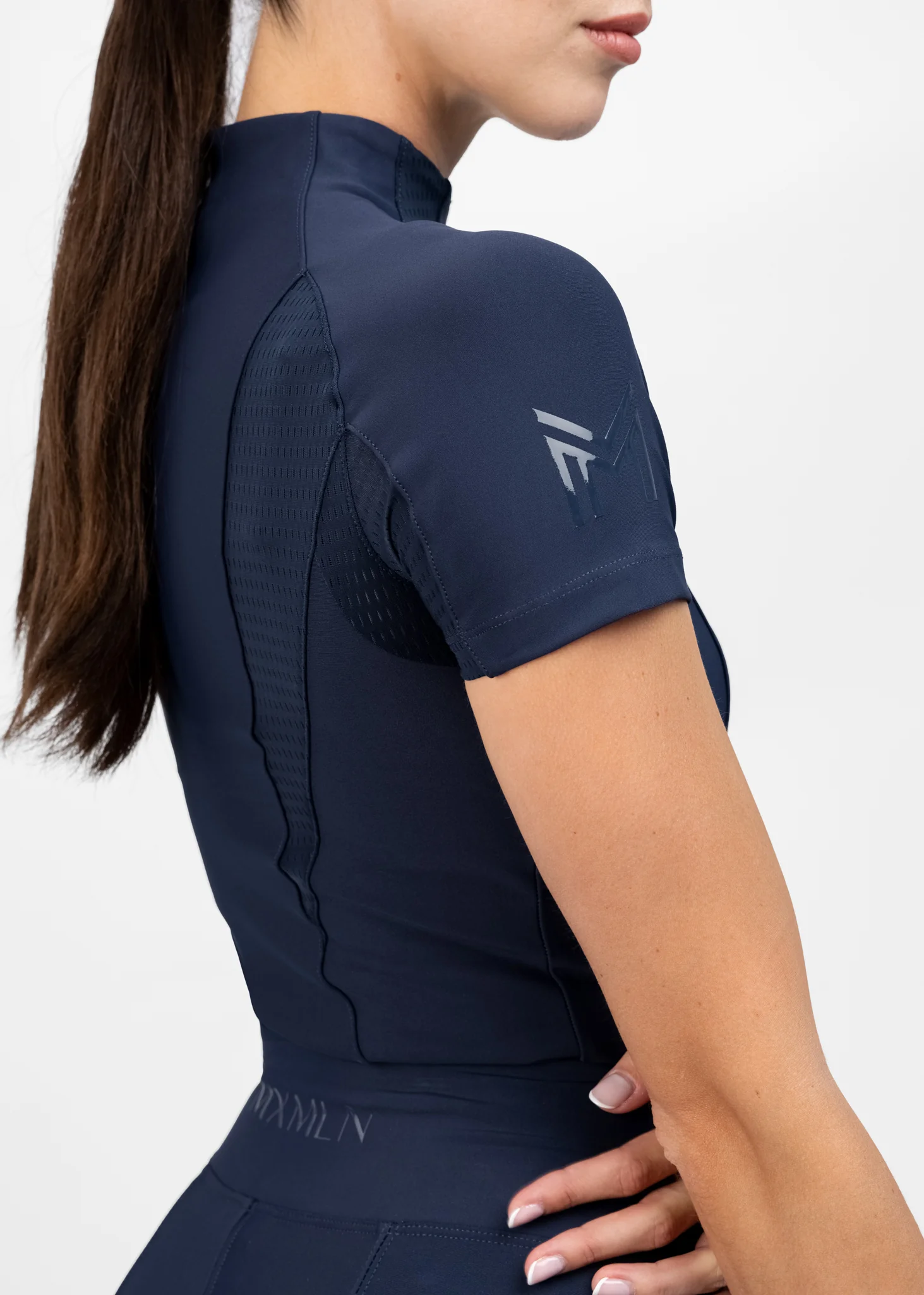 Frame Short Sleeve Base Layer (Navy) - Image 5