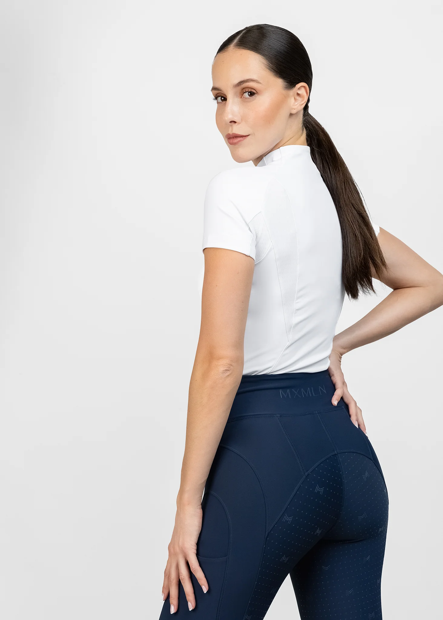 Frame Short Sleeve Base Layer (White) - Image 4