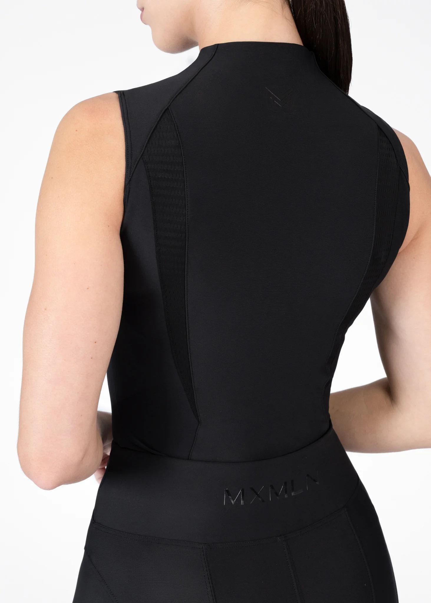 Frame Sleeveless Base Layer (Black) - Image 7