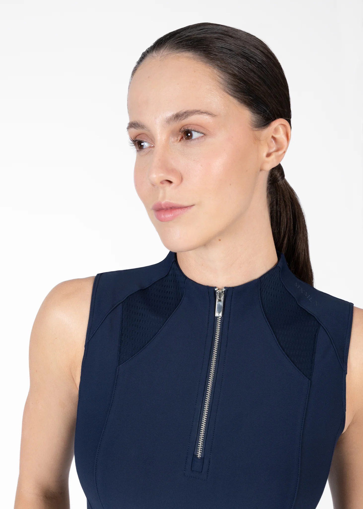 Frame Sleeveless Base Layer (Navy) - Image 6