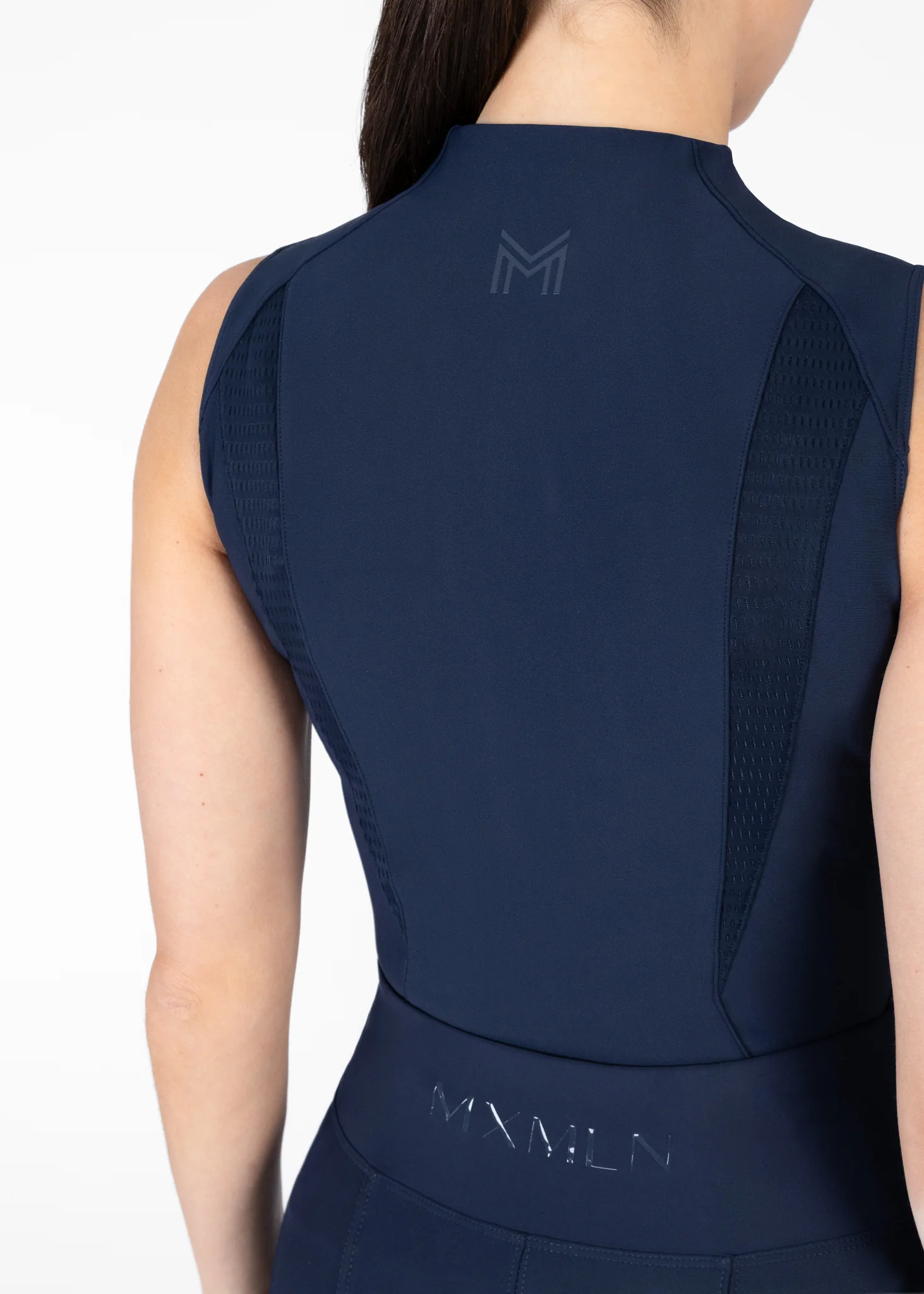 Frame Sleeveless Base Layer (Navy) - Image 7
