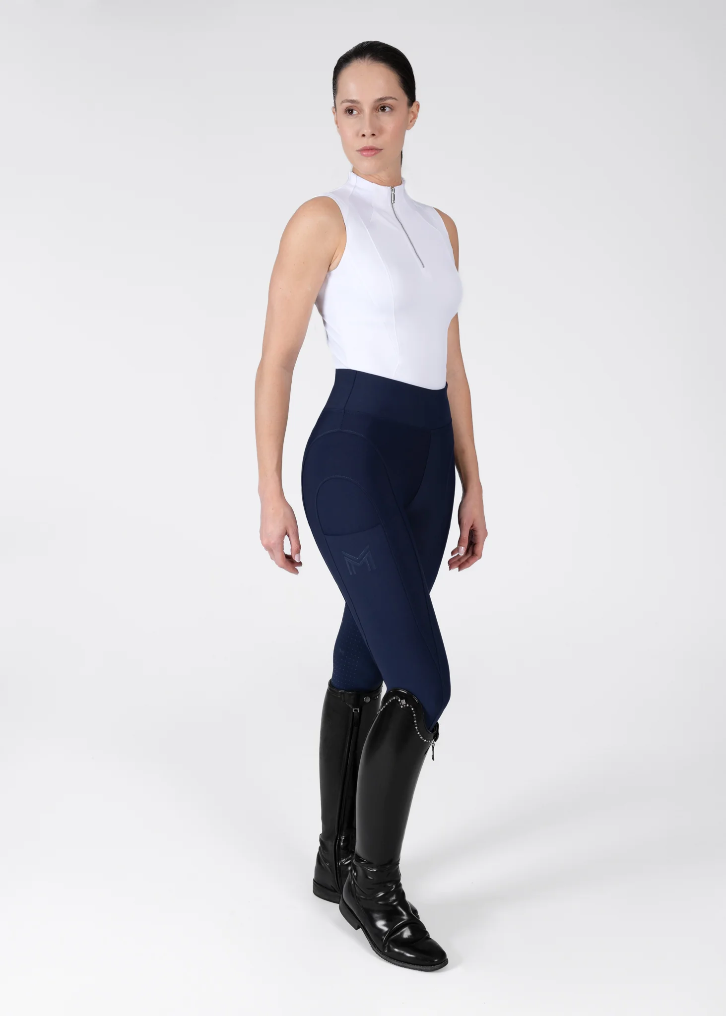 Frame Sleeveless Base Layer (White) - Image 8