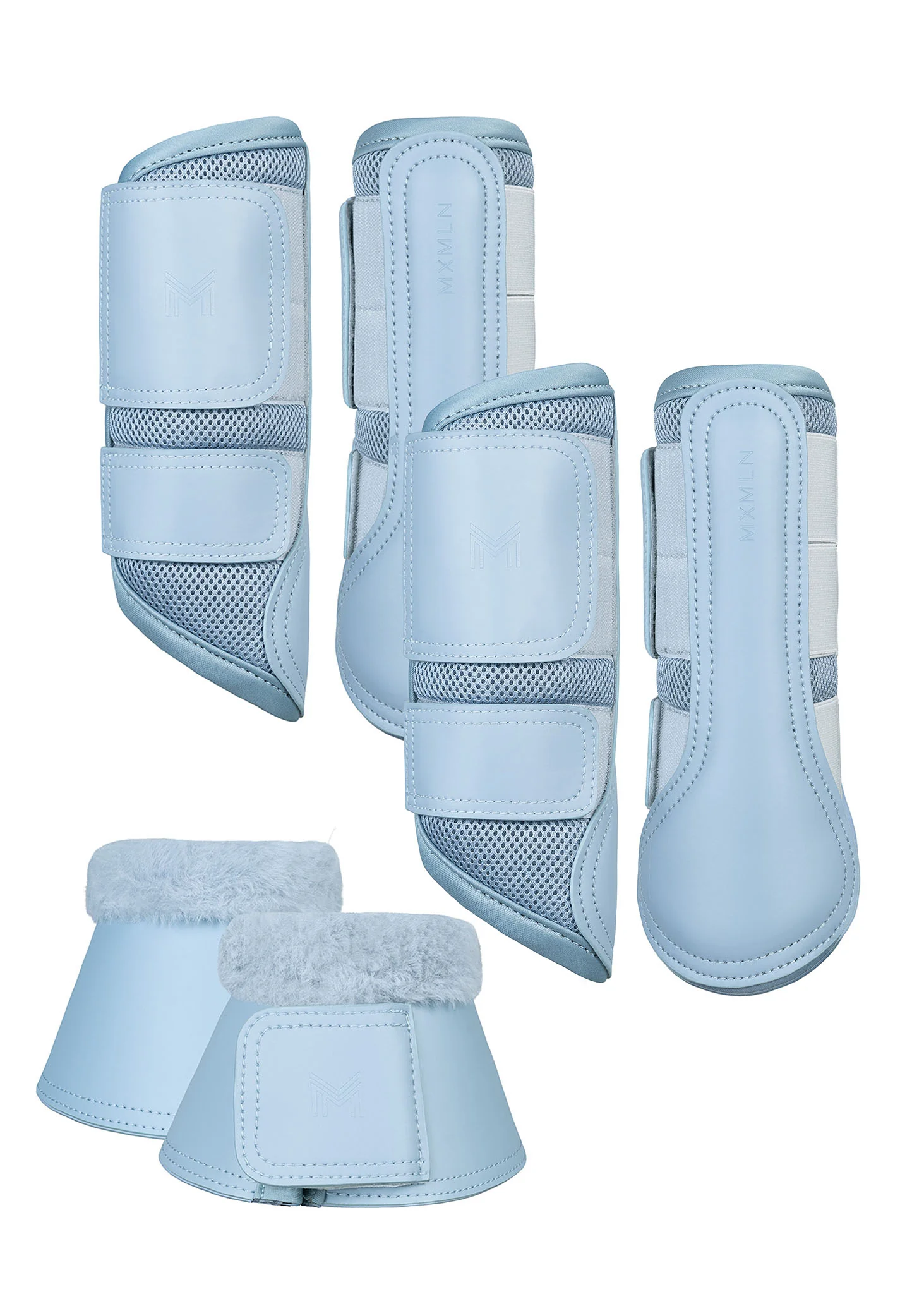 Full Set - Ego Brushing & Bell Boots (Aqua)